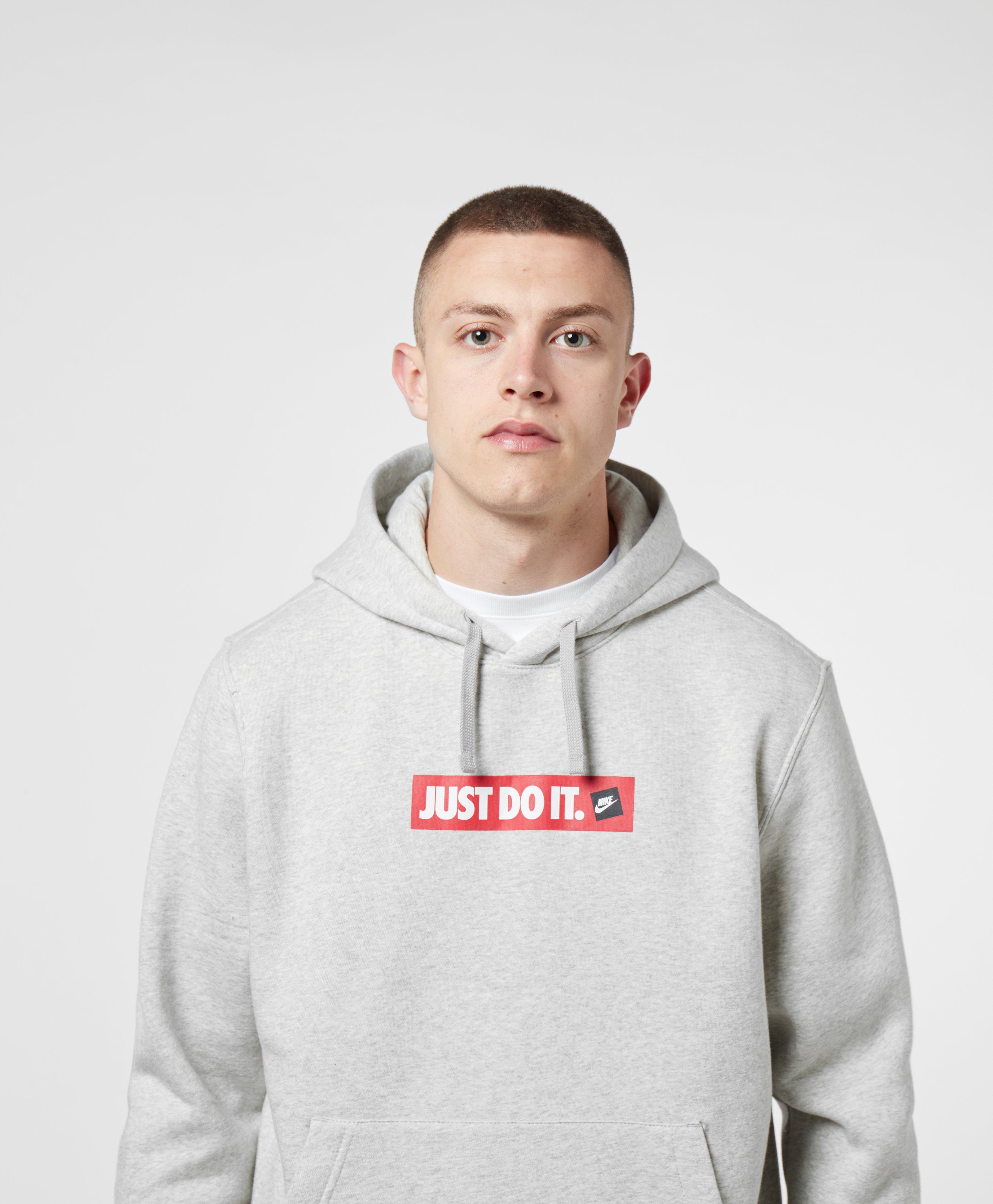 nike box logo popover hoody