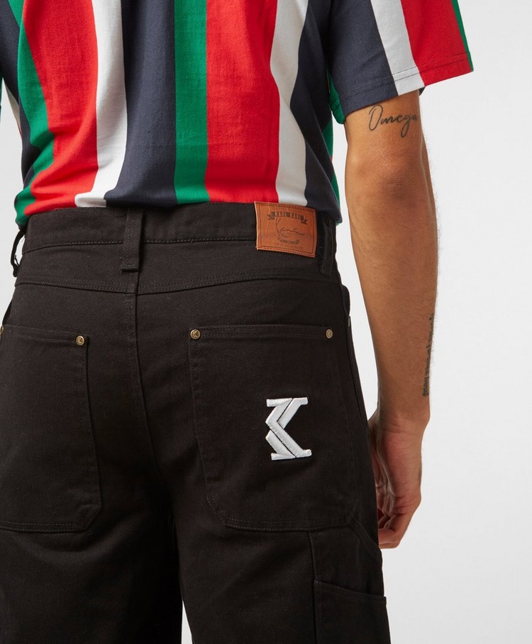 Karl Kani Cargo Denim Shorts