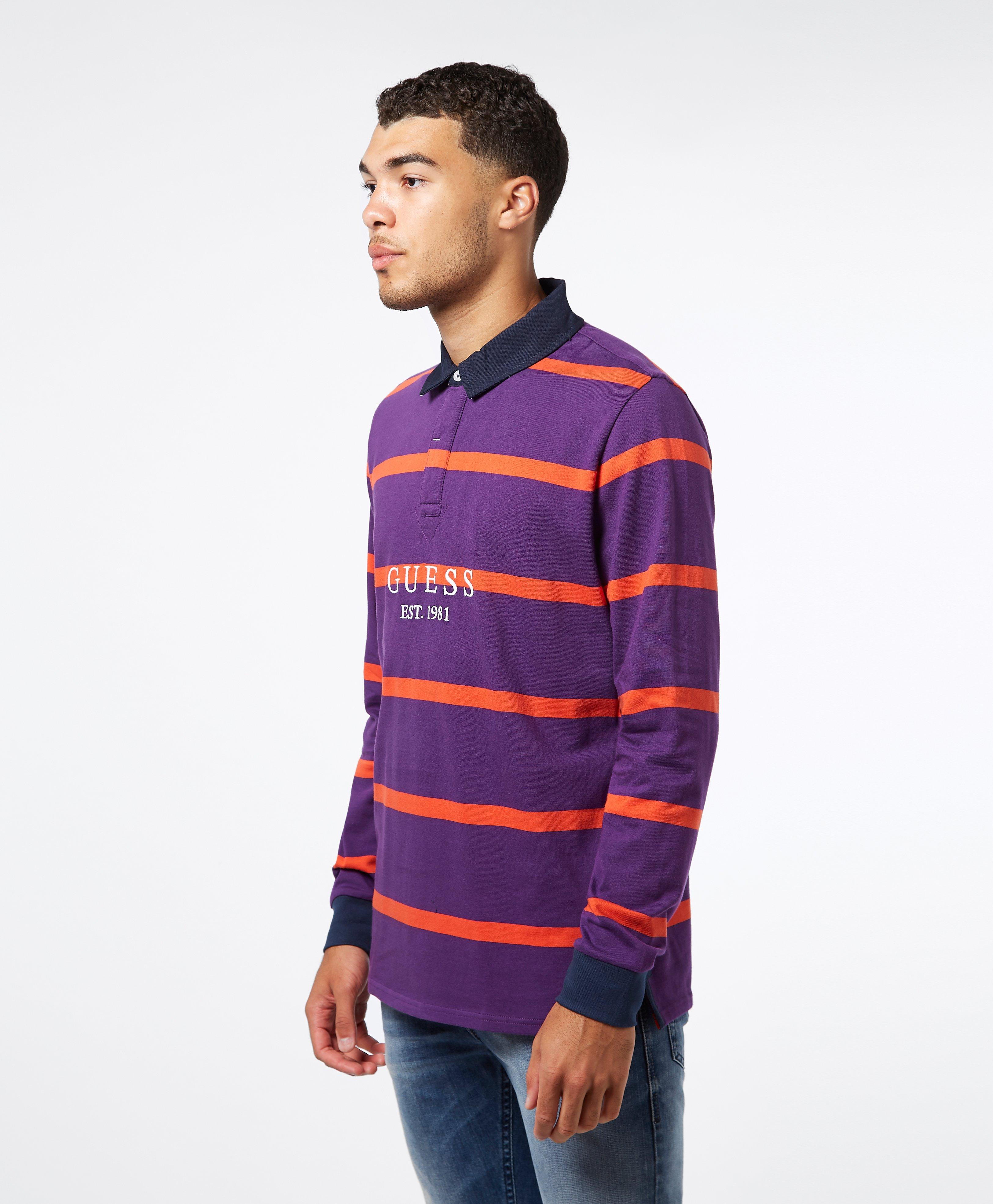 purple guess long sleeve