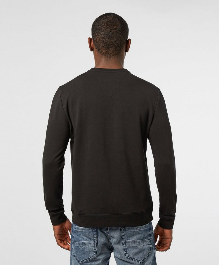 guess triangle logo sweatshirt