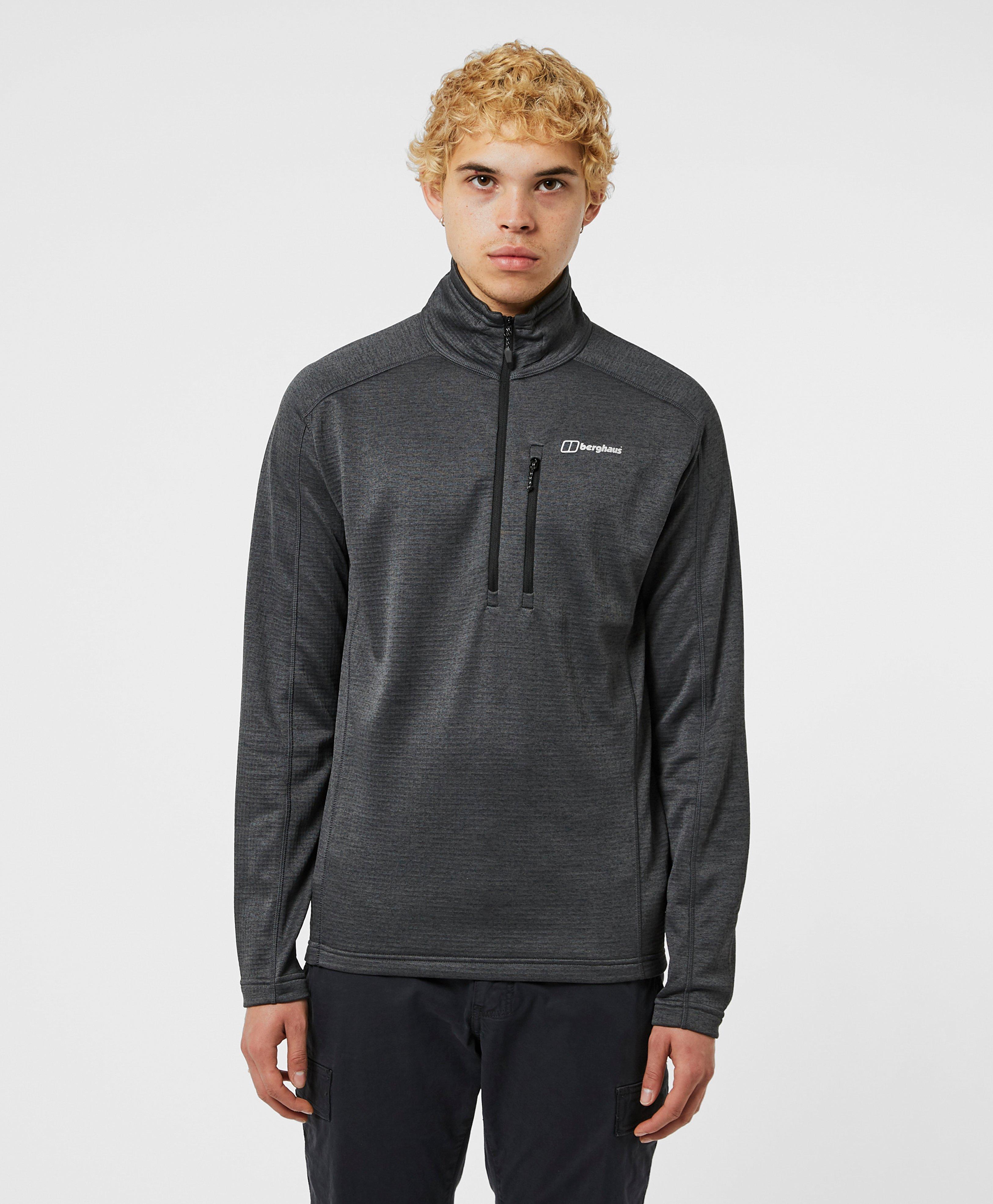 berghaus spitzer half zip sweat