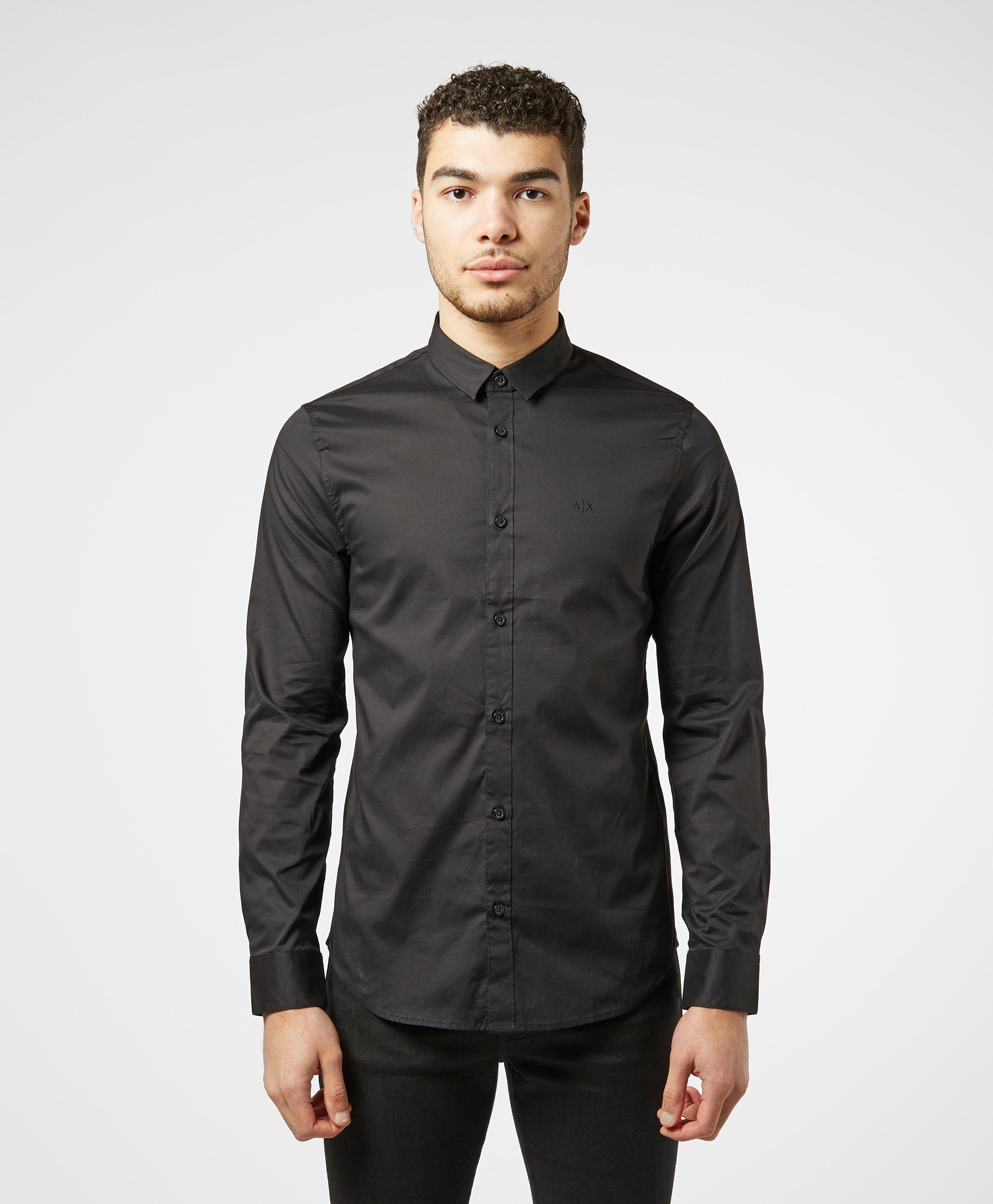 armani exchange dress shirt