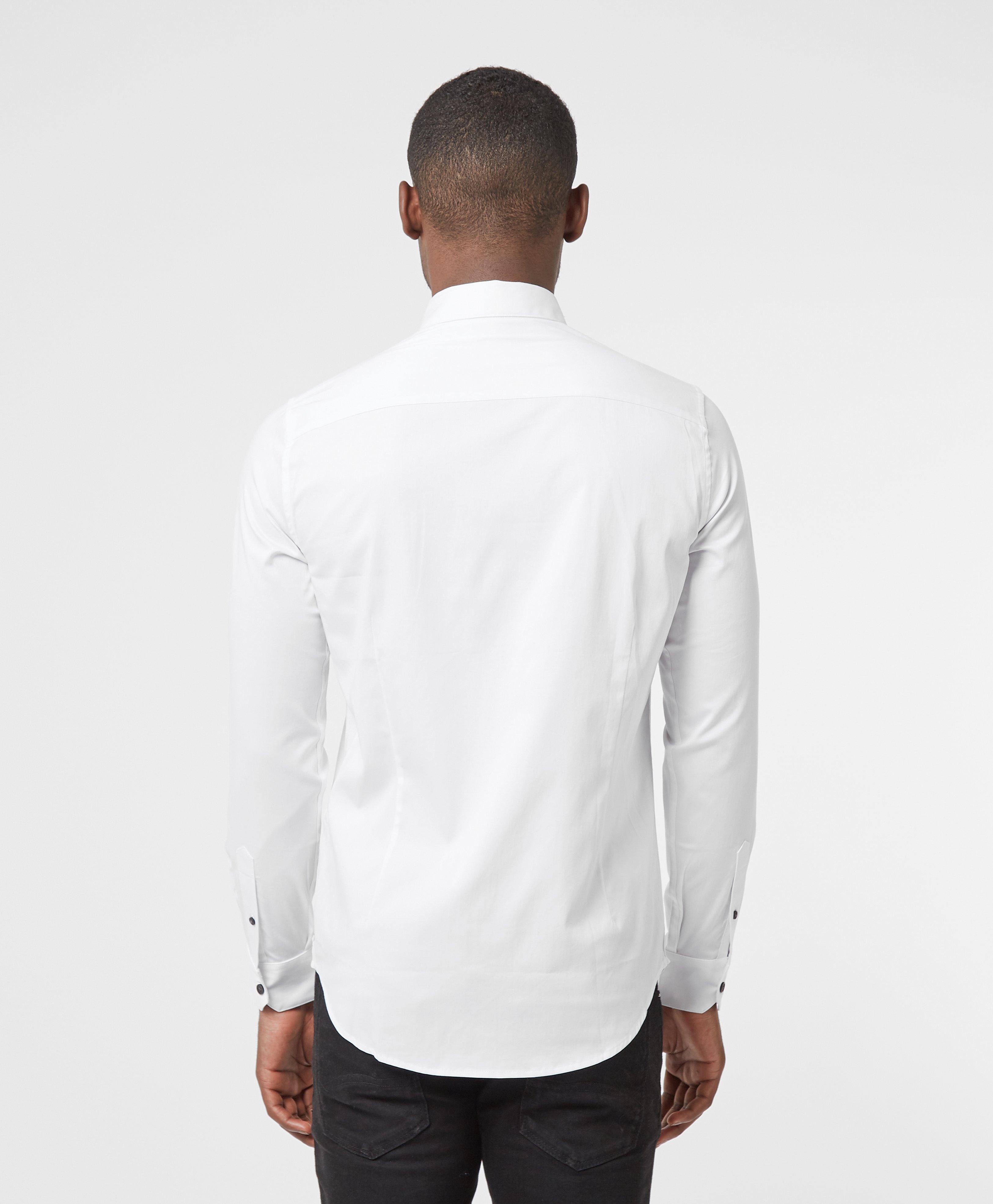 armani exchange button up
