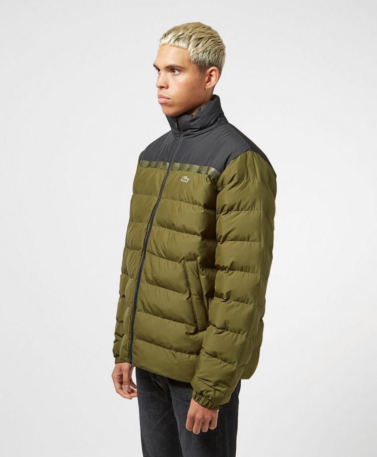 lacoste long padded jacket