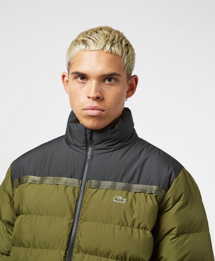 lacoste block jacket