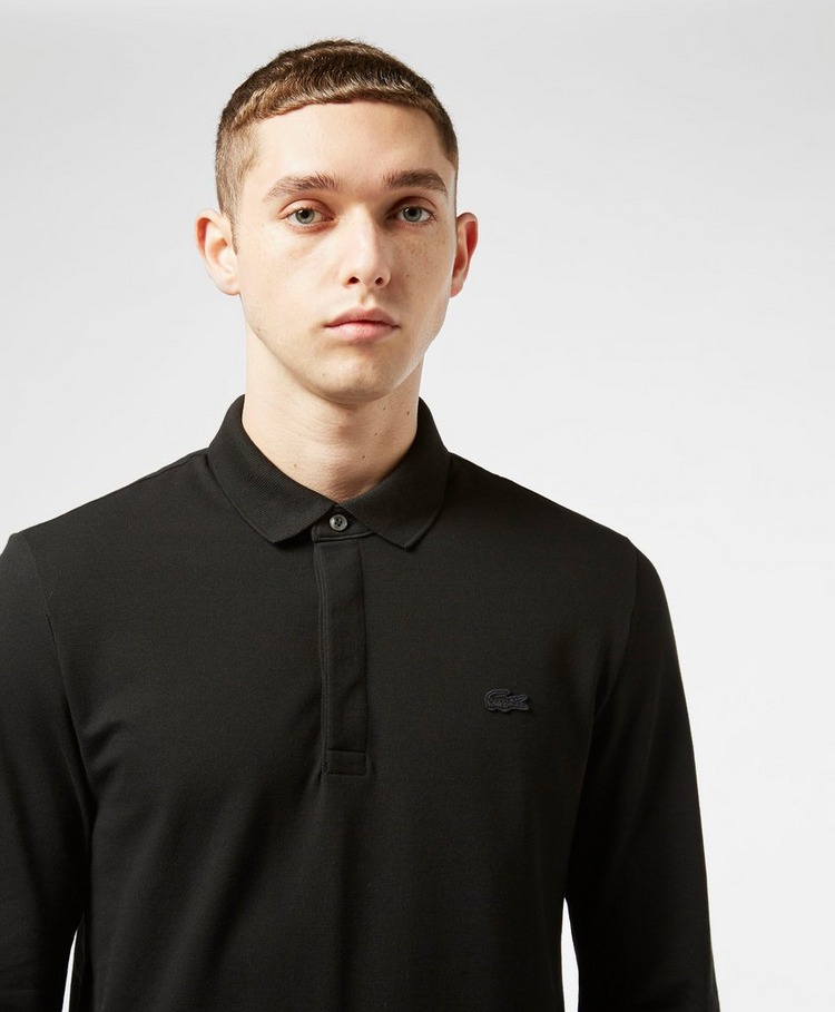 lacoste paris polo long sleeve