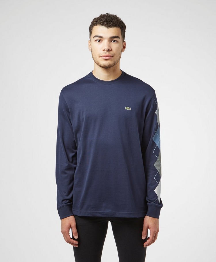 lacoste women's long sleeve t shirt