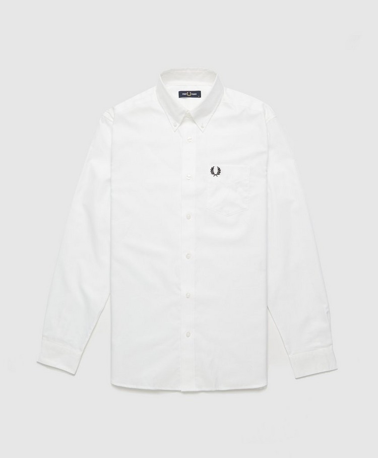 fred perry oxford long sleeve shirt