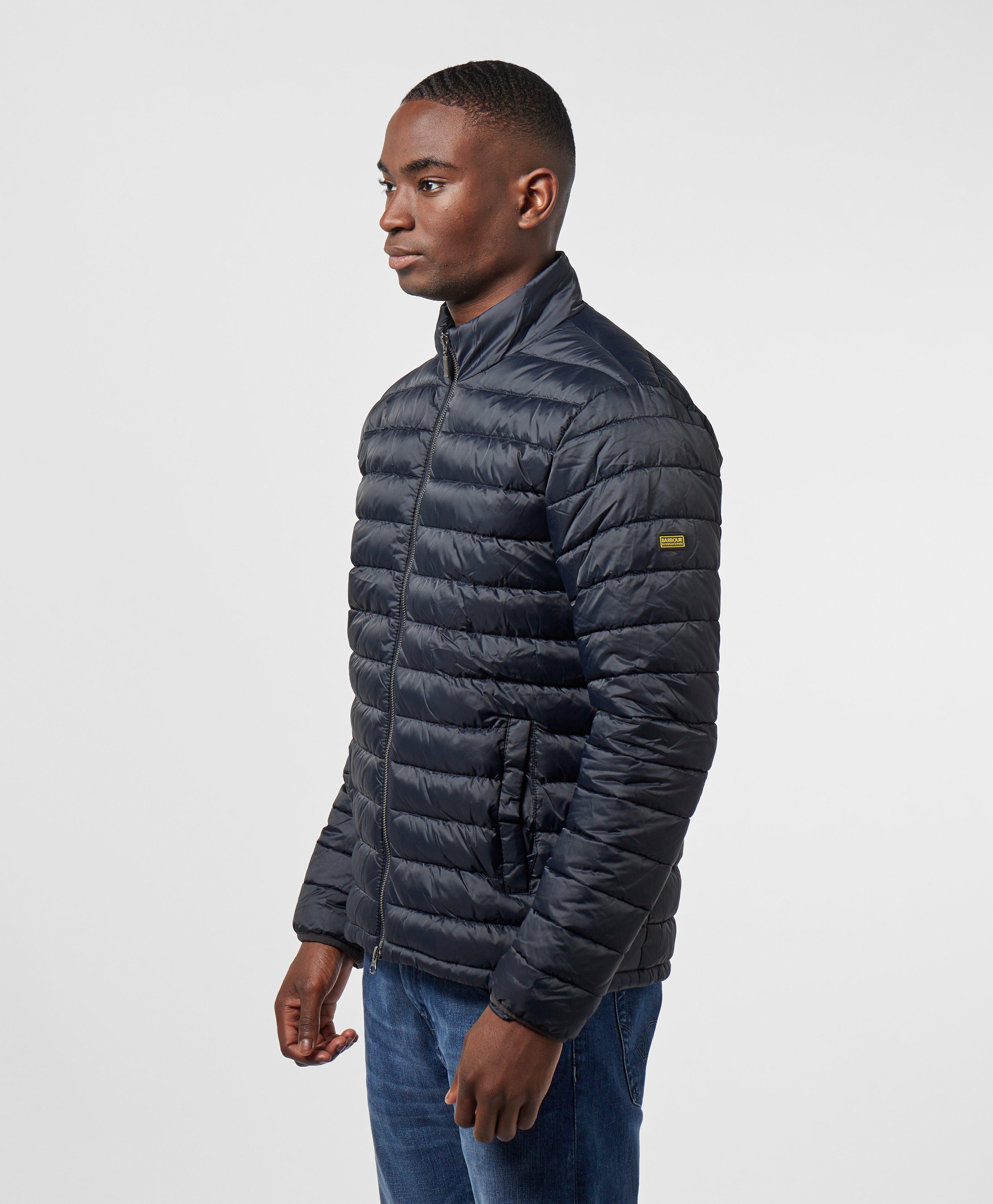 barbour impeller quilted jacket