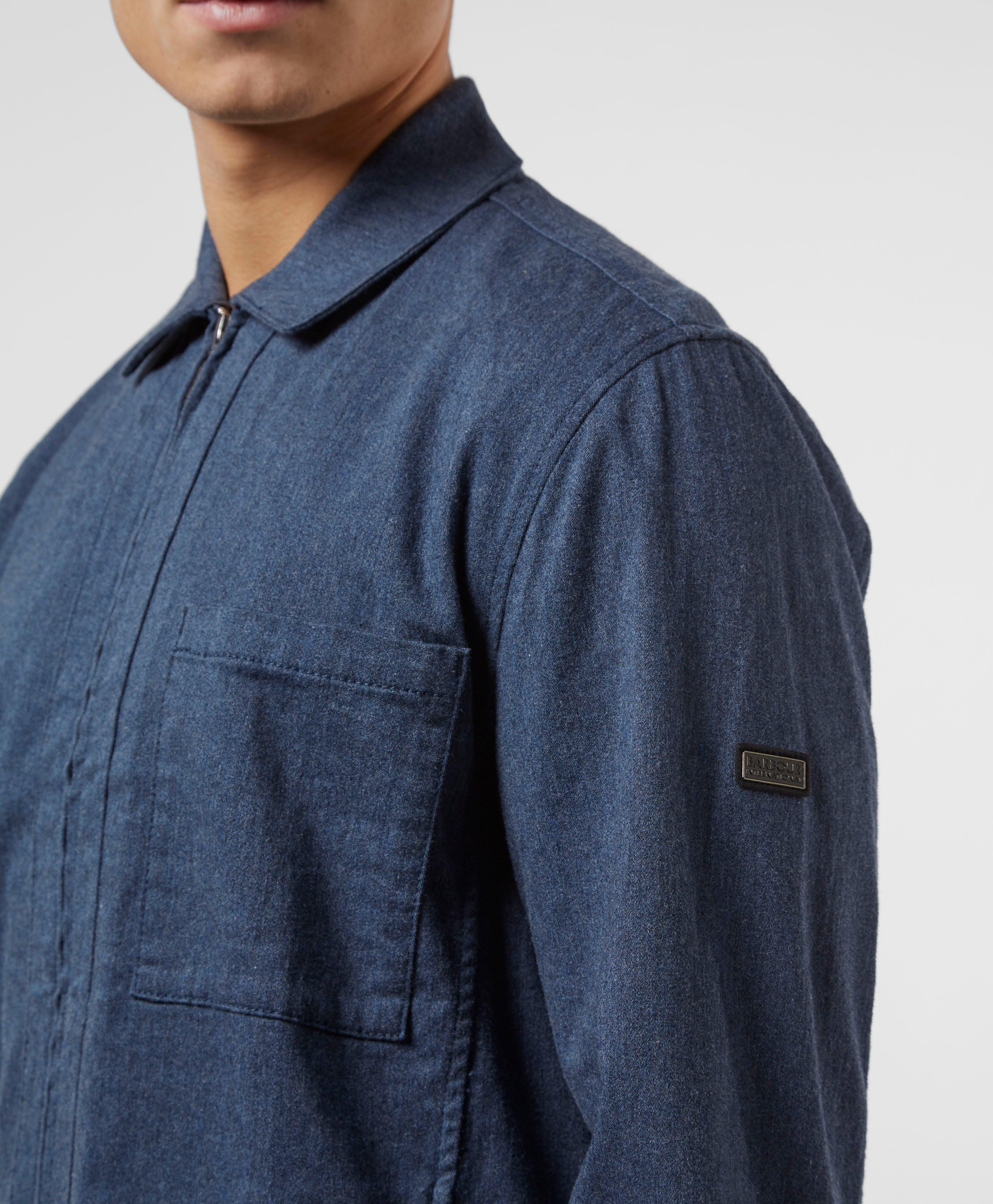 barbour international overshirt