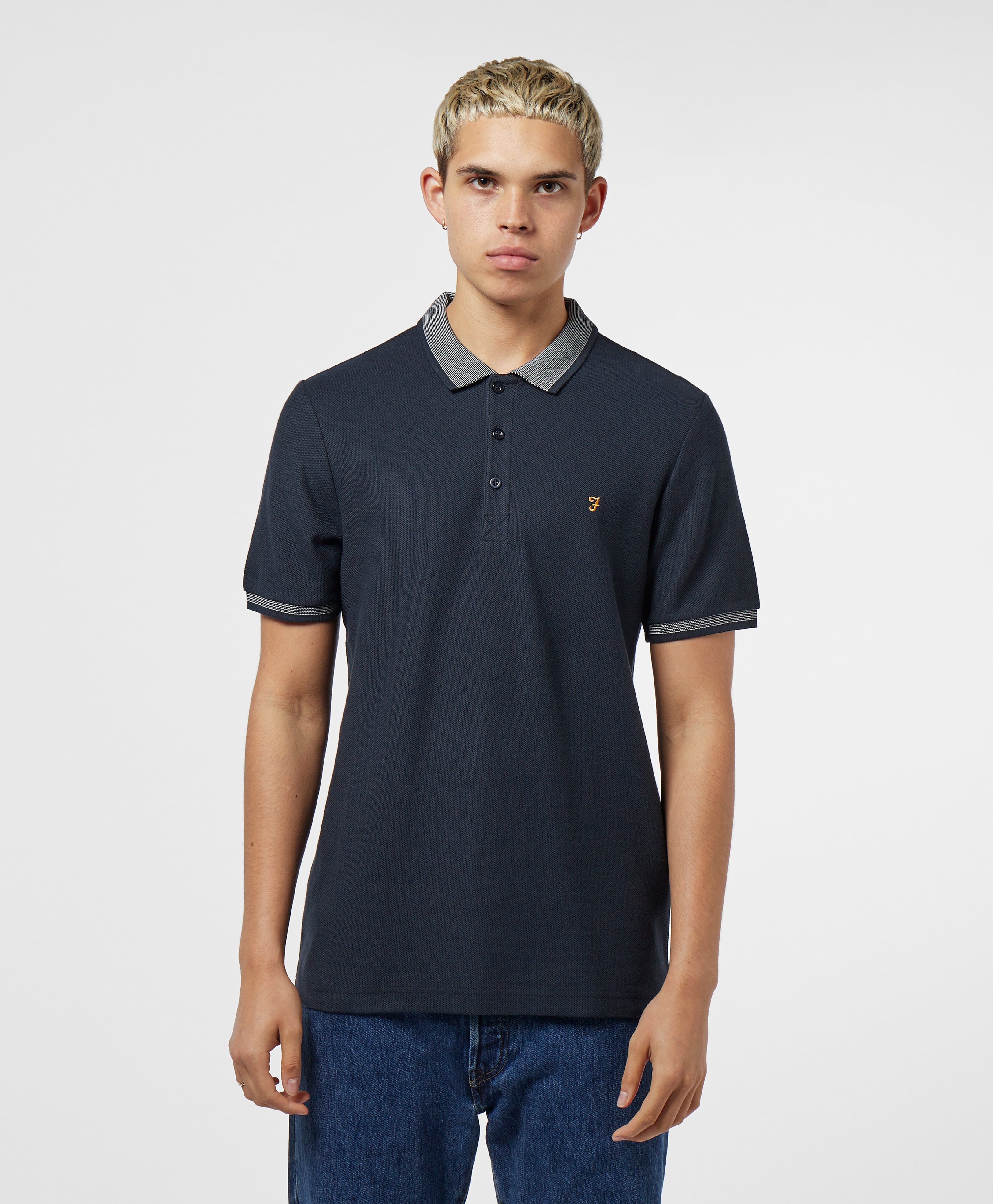 Farah Mills Short Sleeve Polo Shirt | scotts Menswear