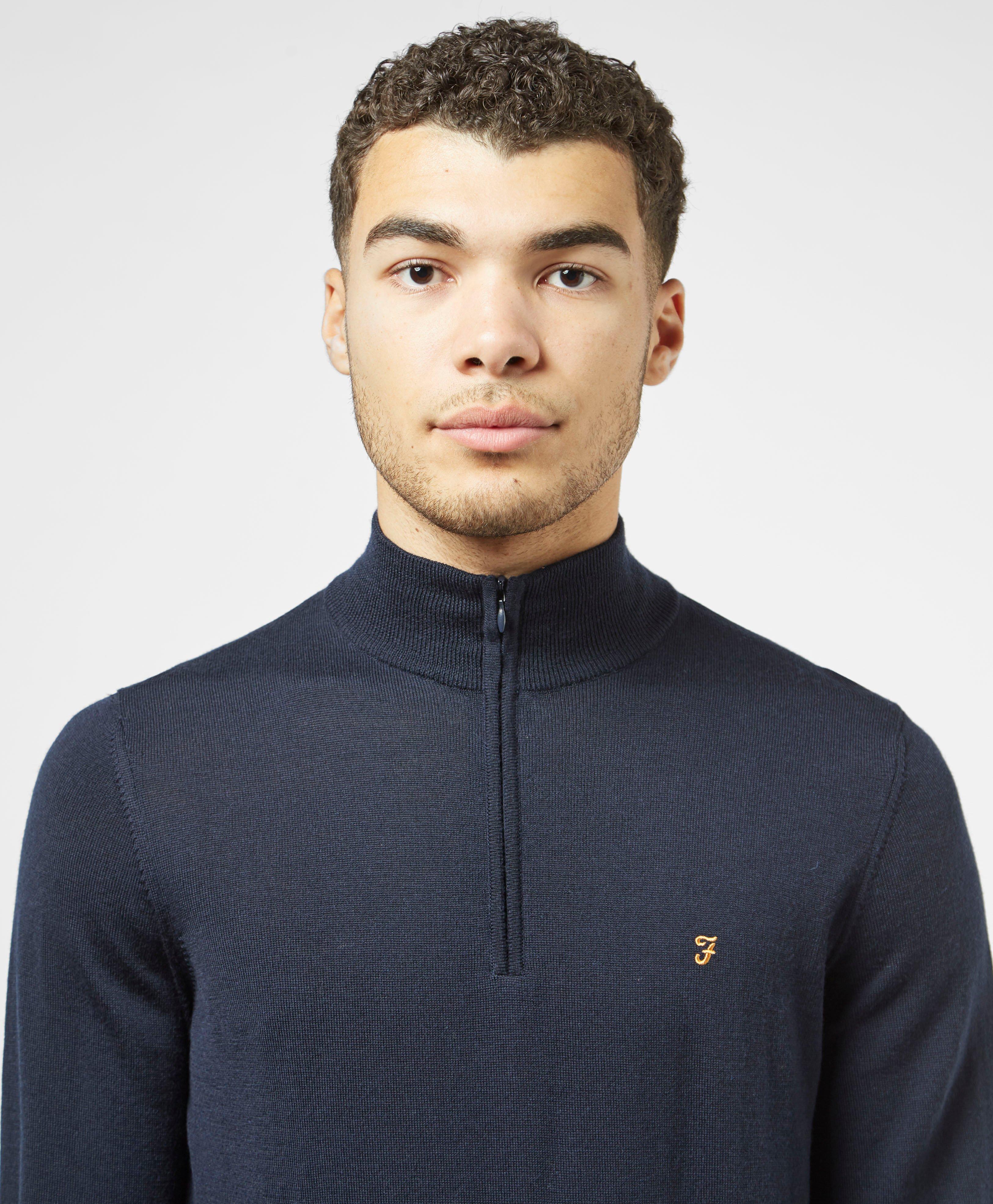 farah quarter zip jumper