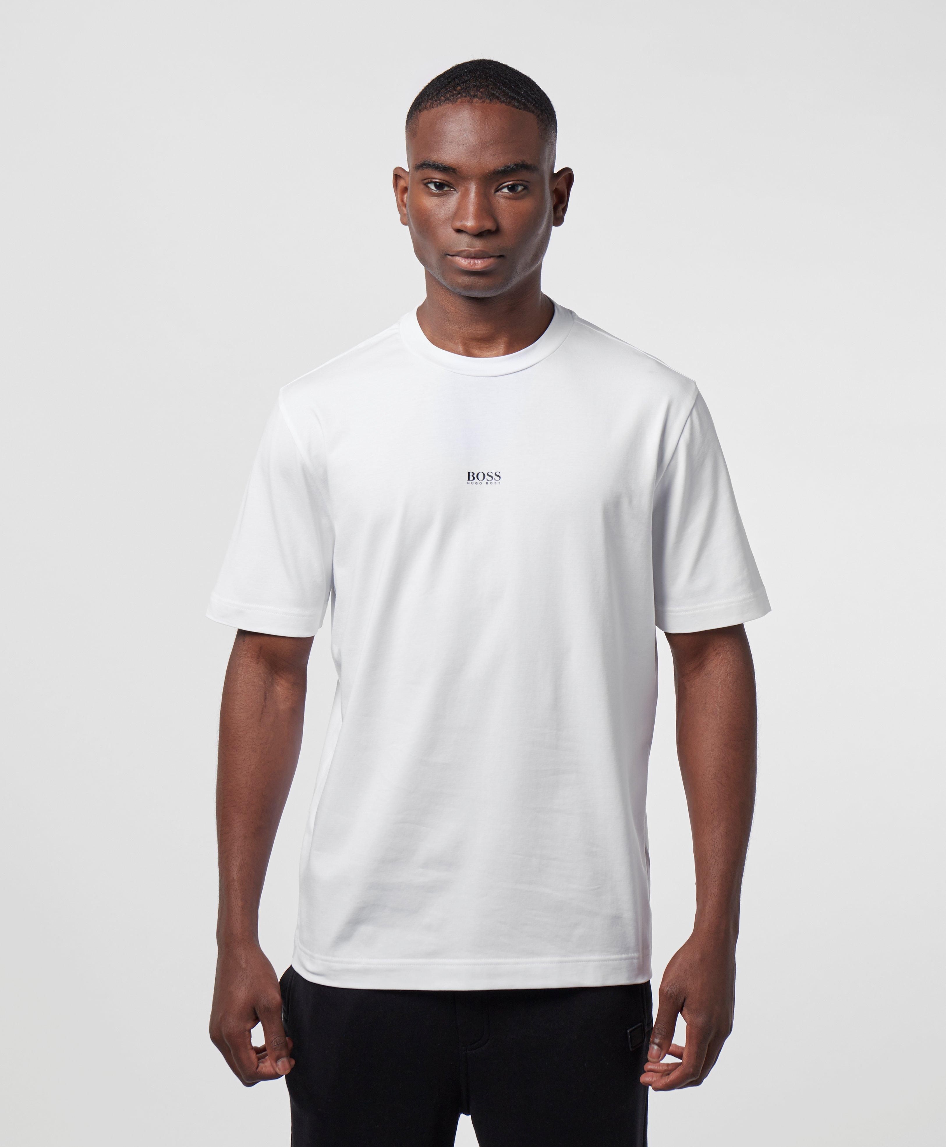 White BOSS Tchup T-Shirt | scotts Menswear
