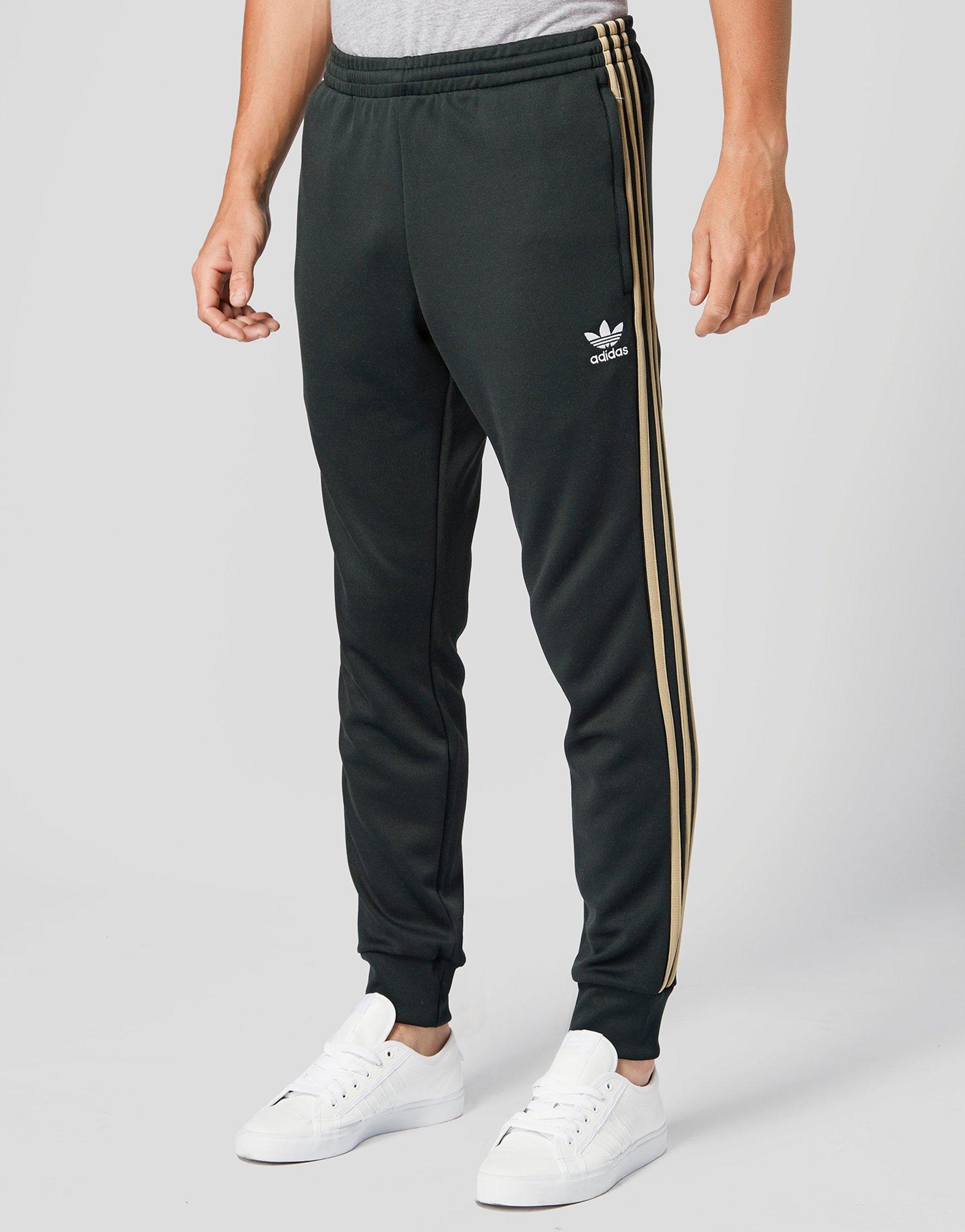 tight fit adidas track pants