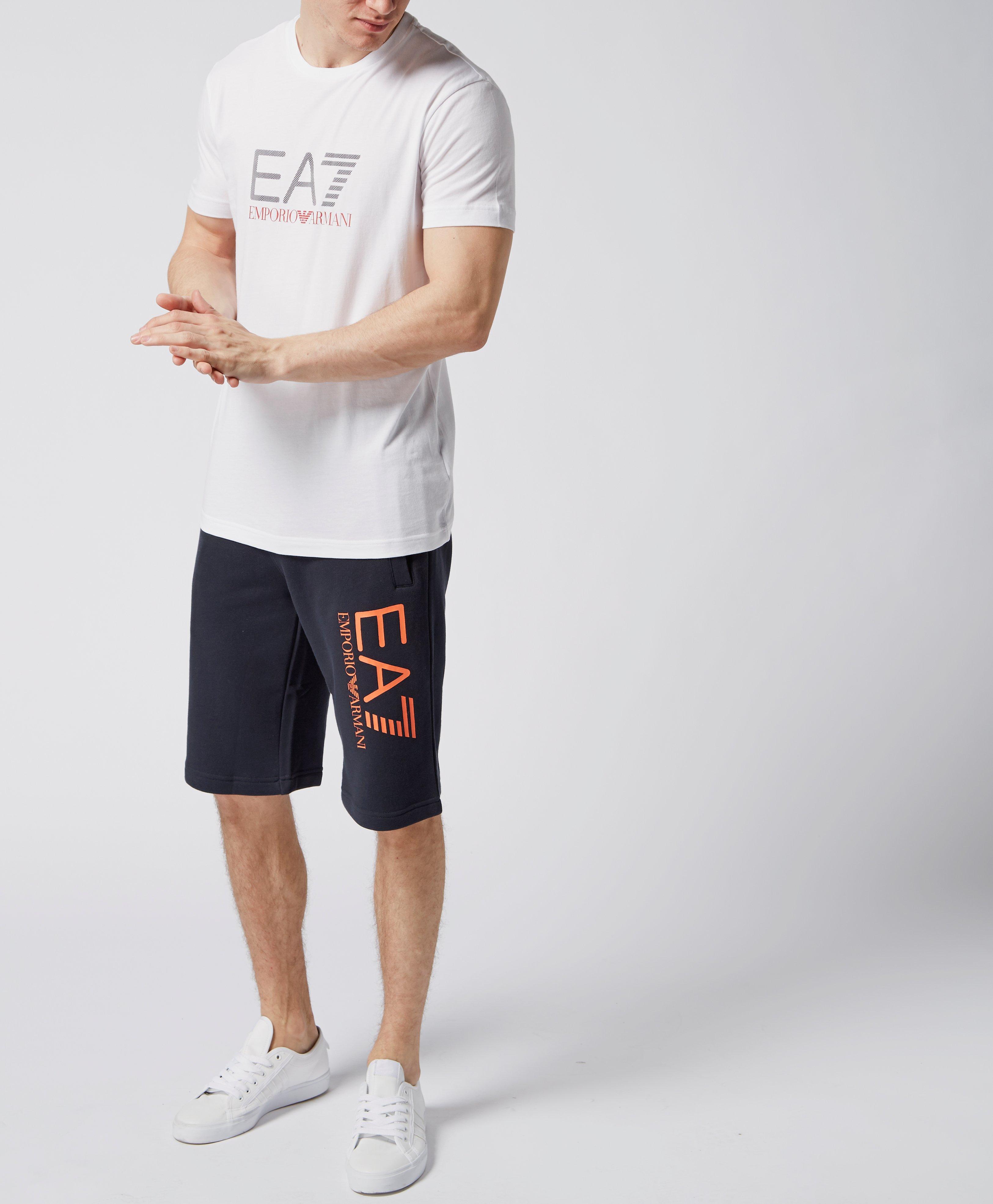 ea7 fleece shorts