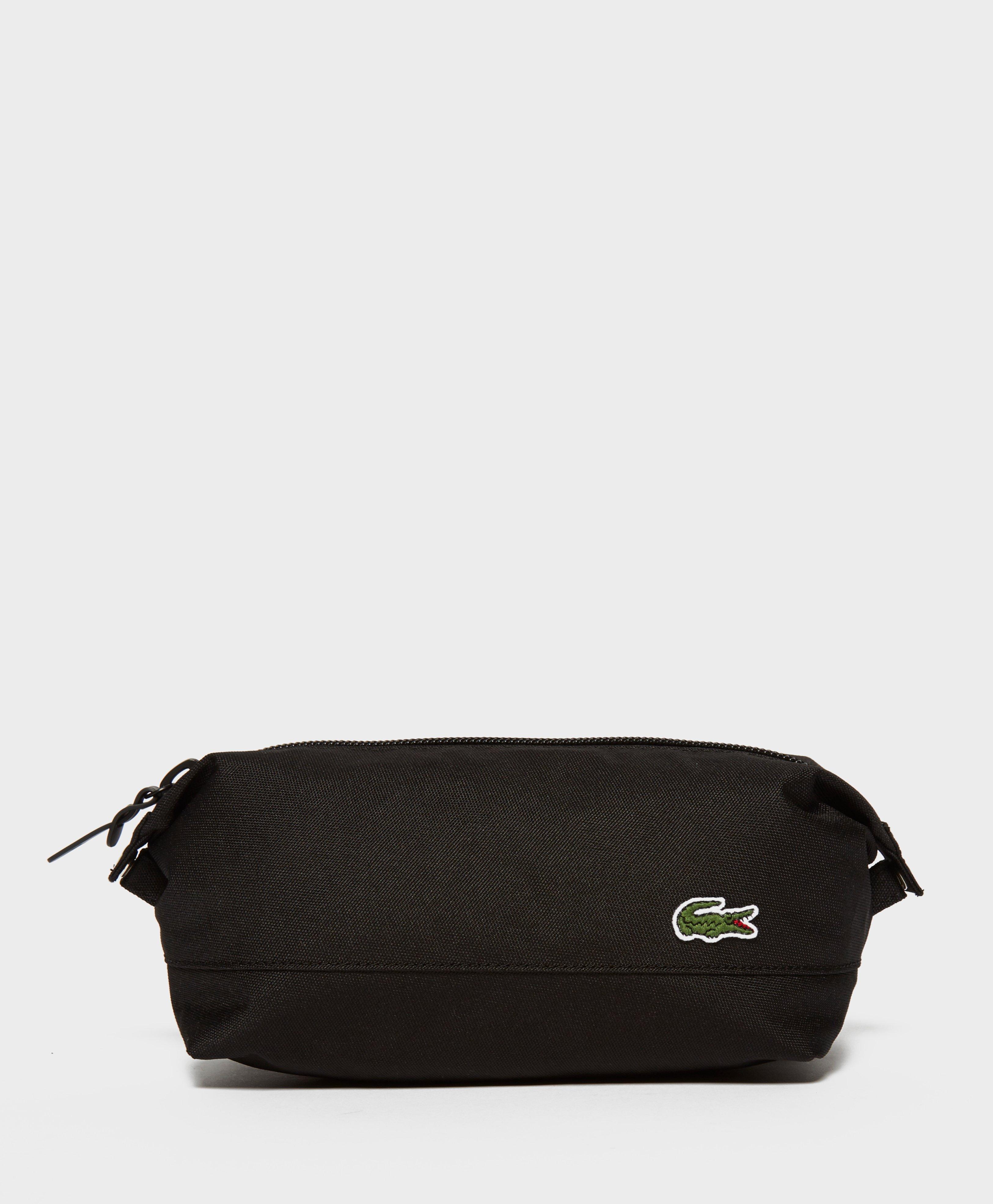 lacoste mens wash bag