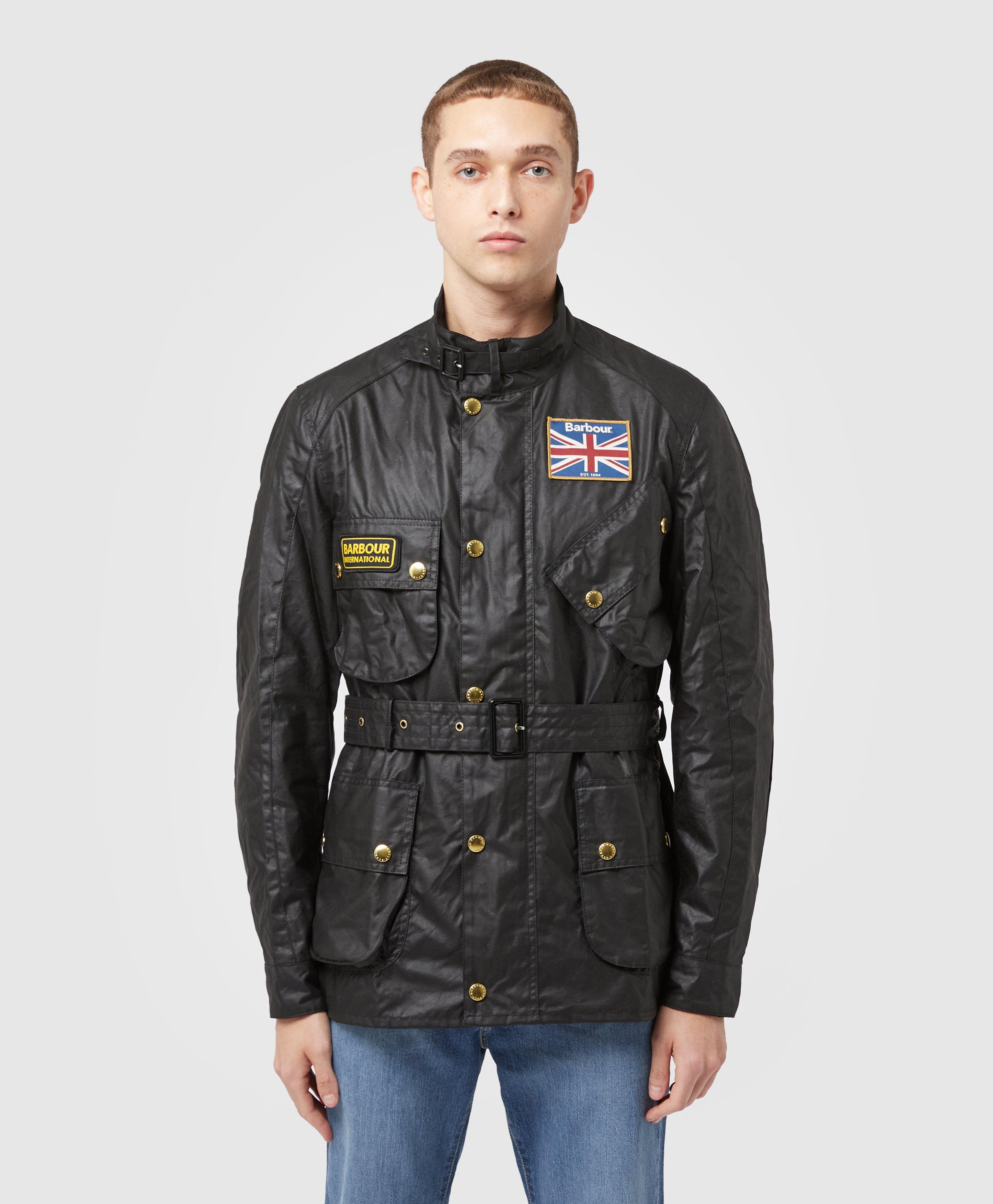 barbour international union jack