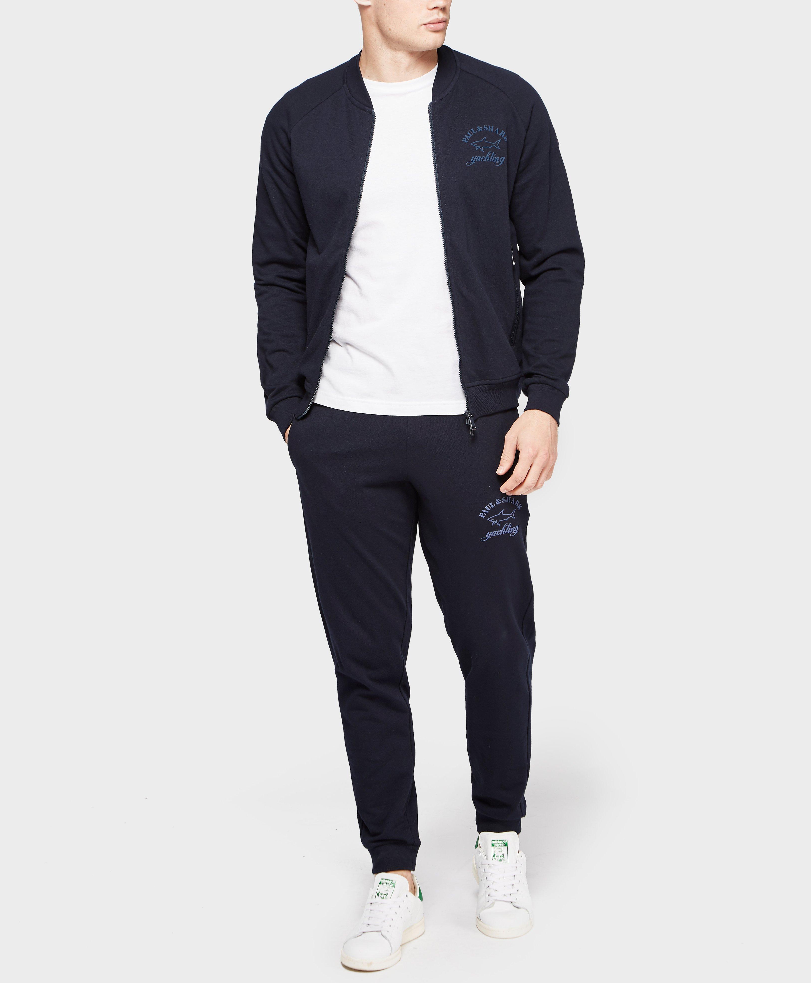paul and shark cuffed track pants