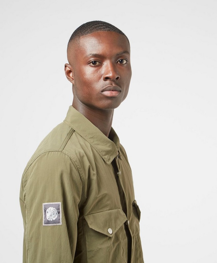 pretty green four pocket overshirt