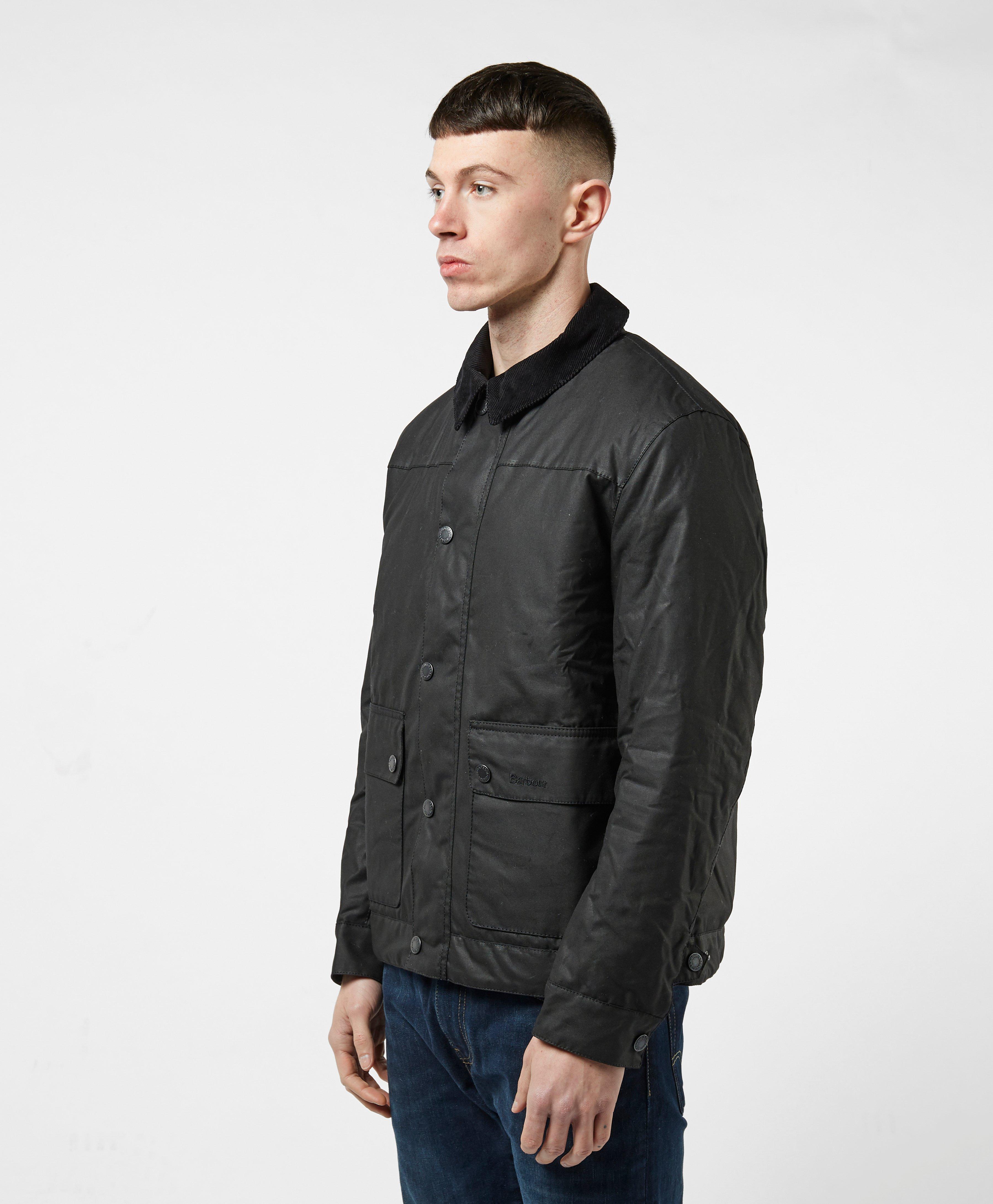 black wax barbour jacket