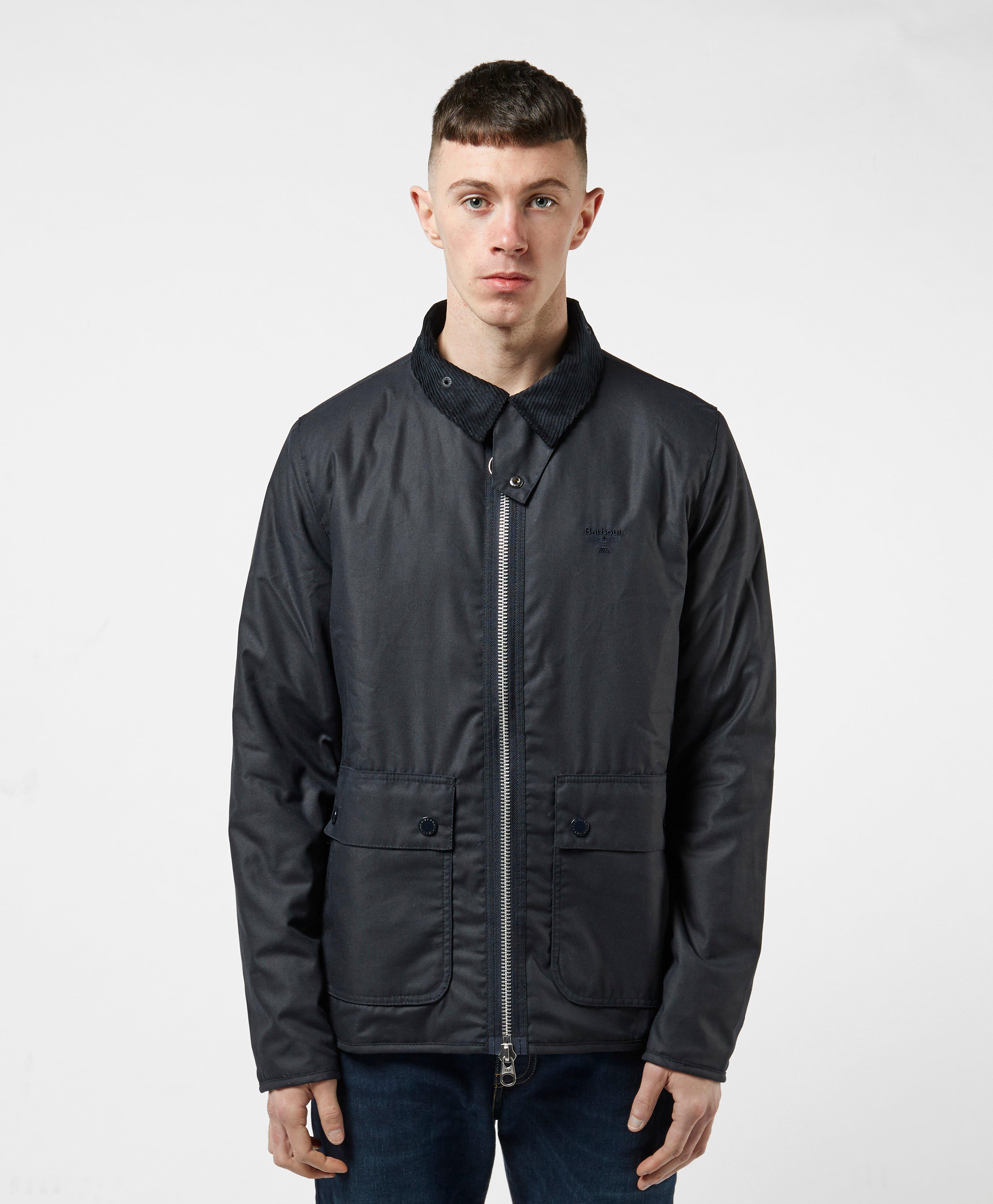 lightweight barbour wax jacket
