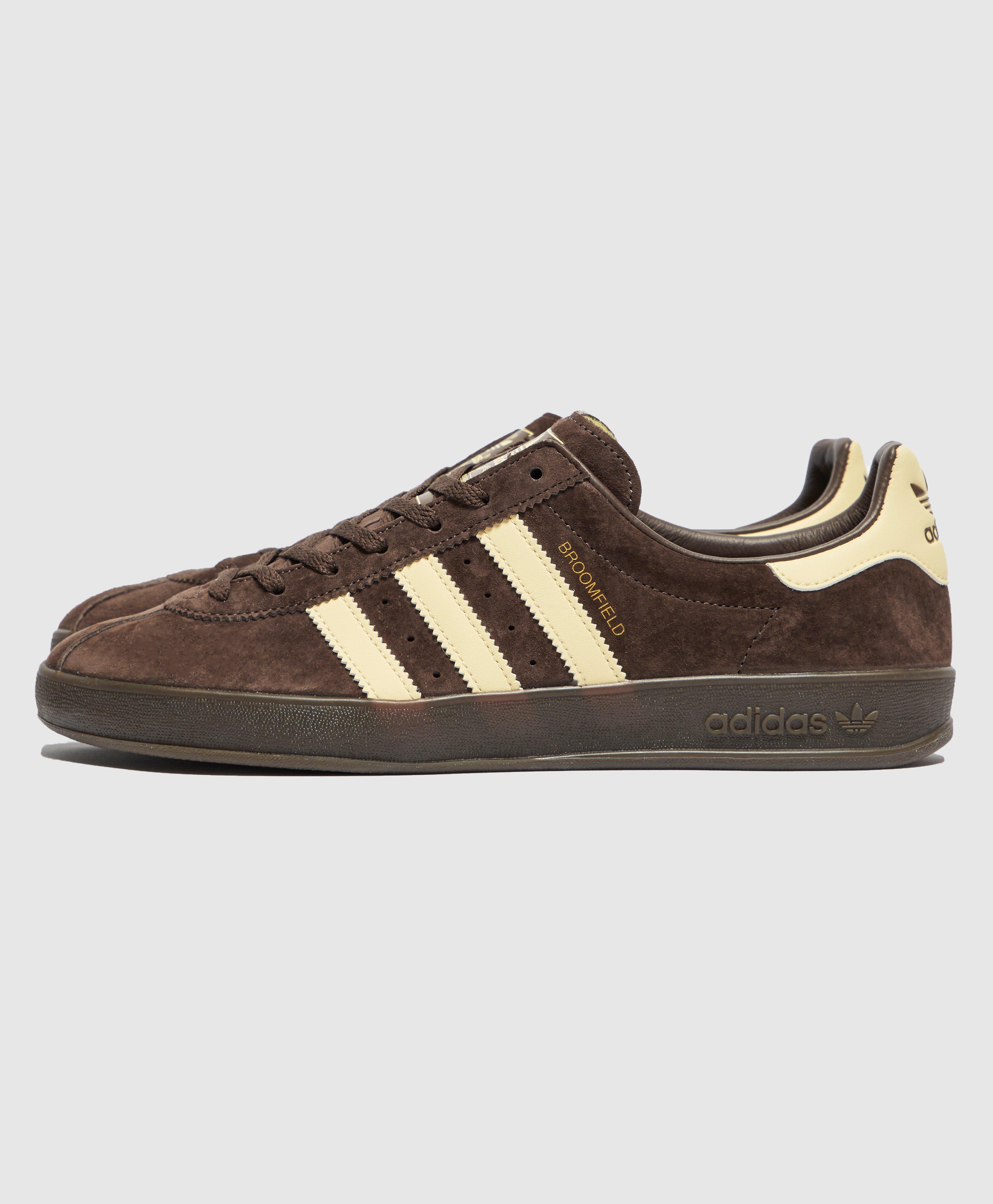 brown adidas