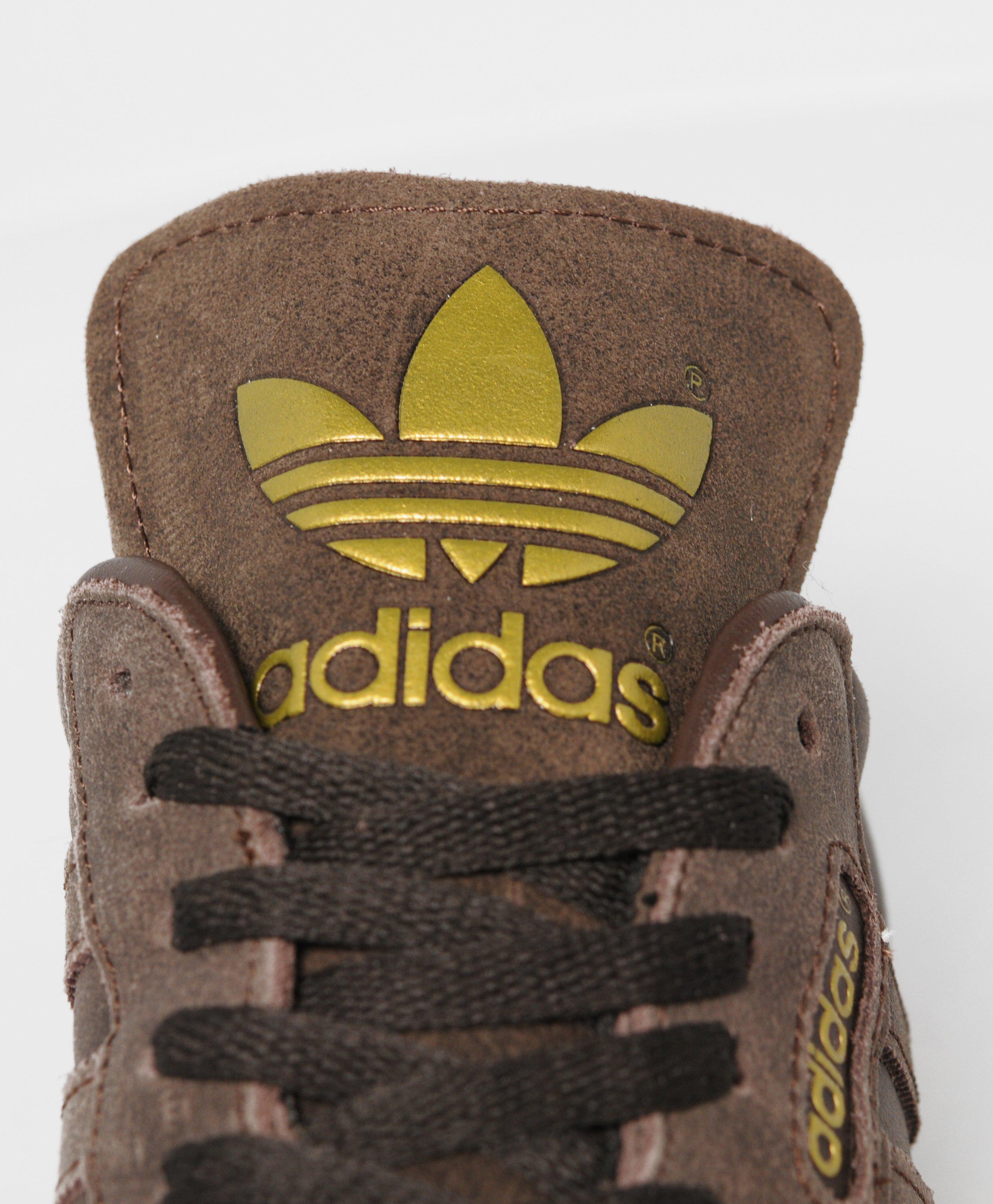 adidas samba brown suede