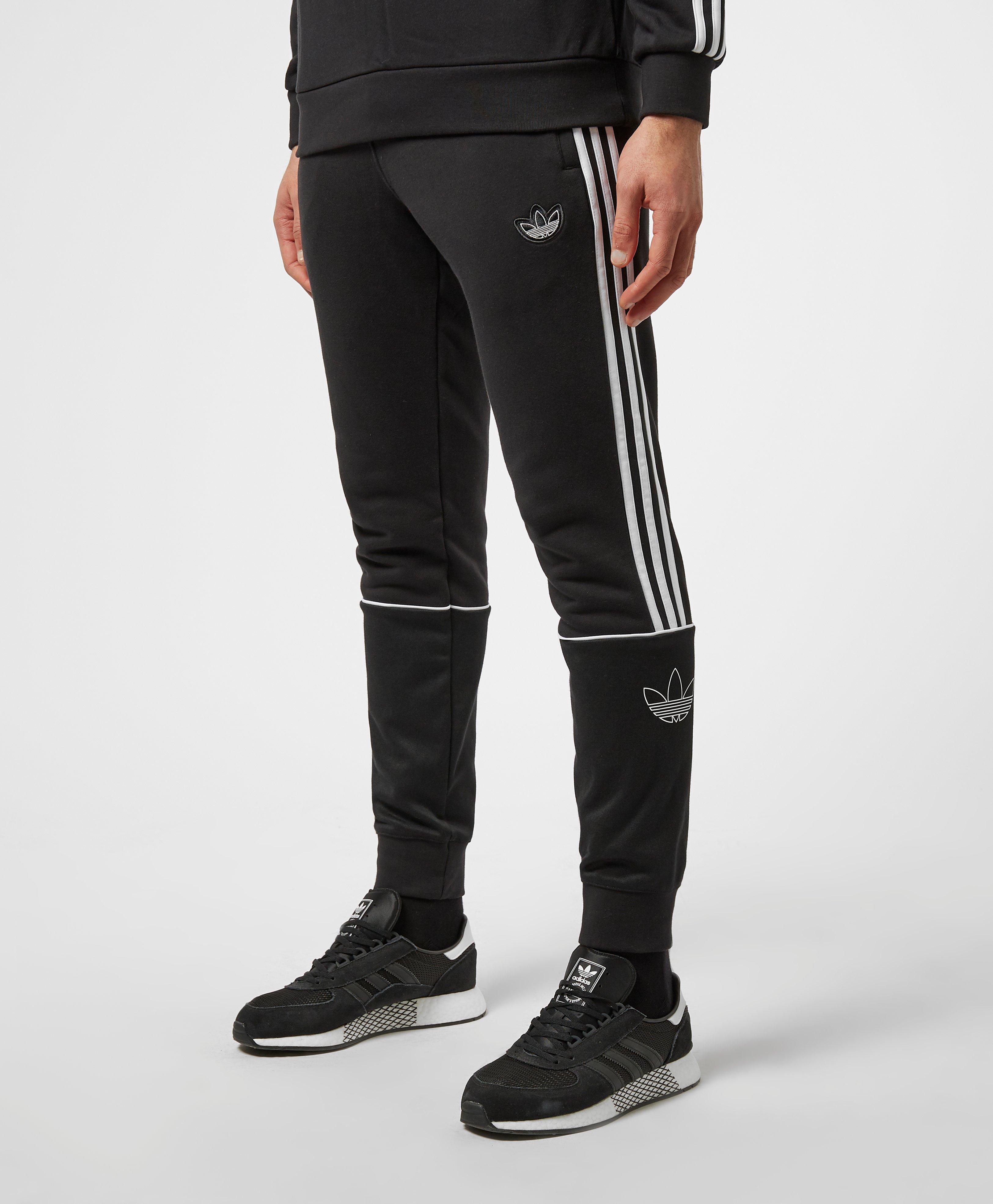 adidas fleece cuffed pants