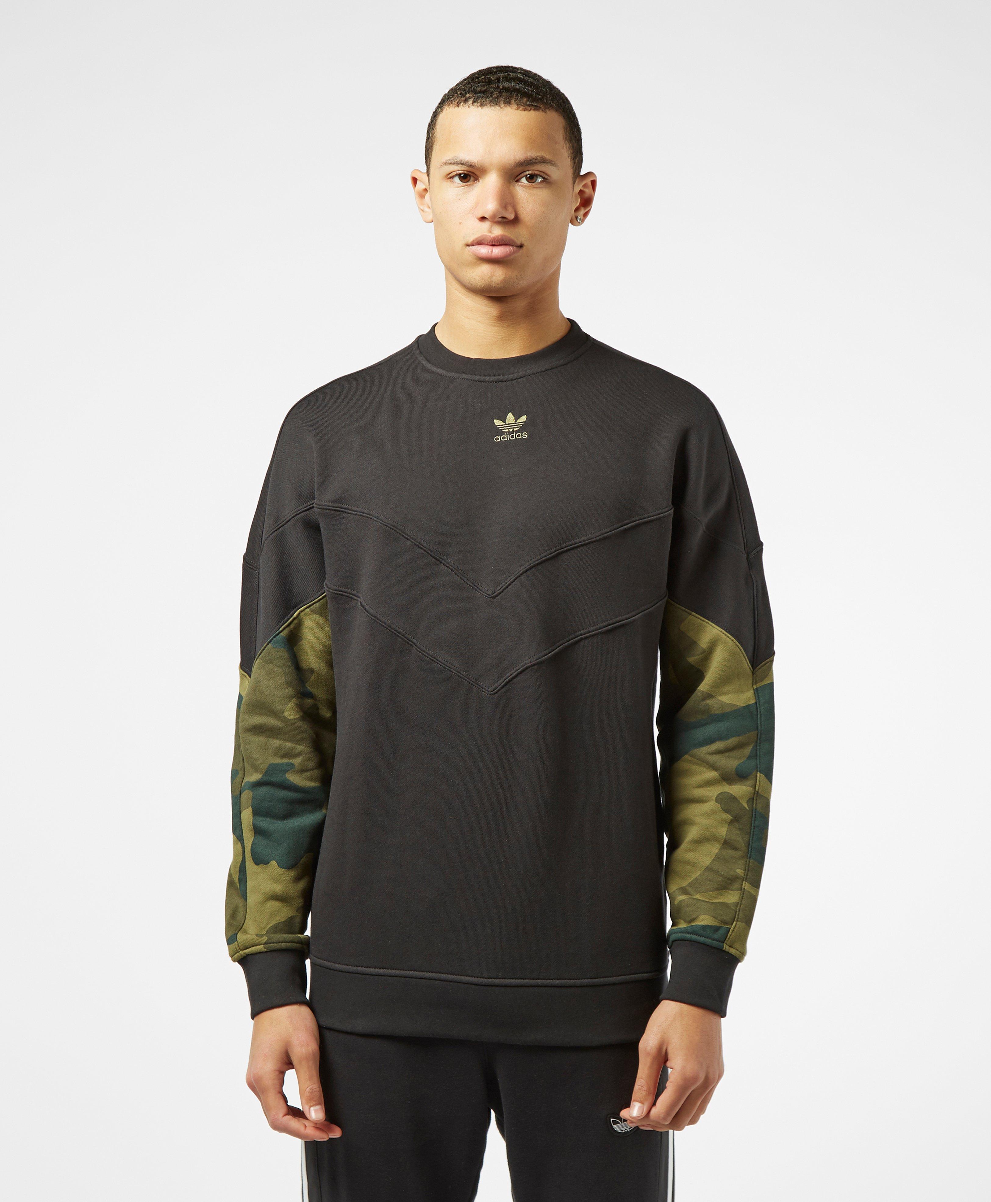 adidas crew camo sweatshirt