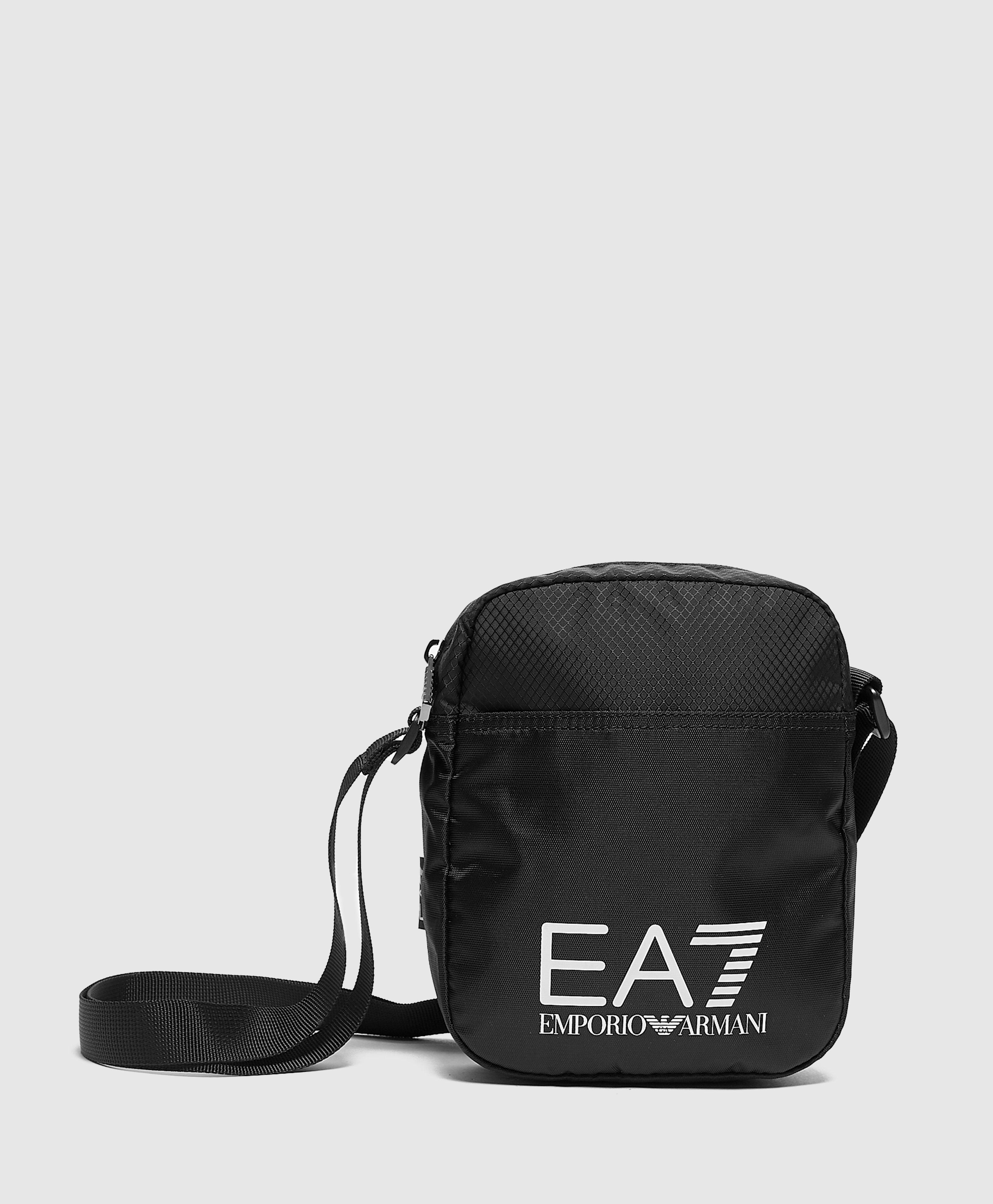 emporio armani ea7 train logo small pouch bag