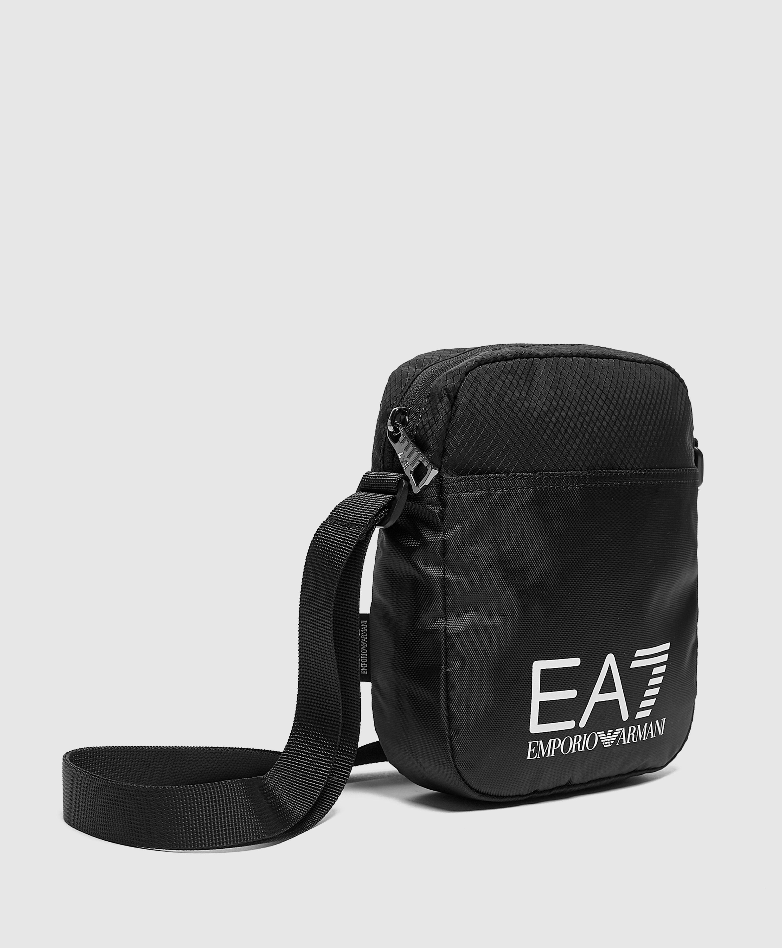 emporio armani ea7 train logo small pouch bag