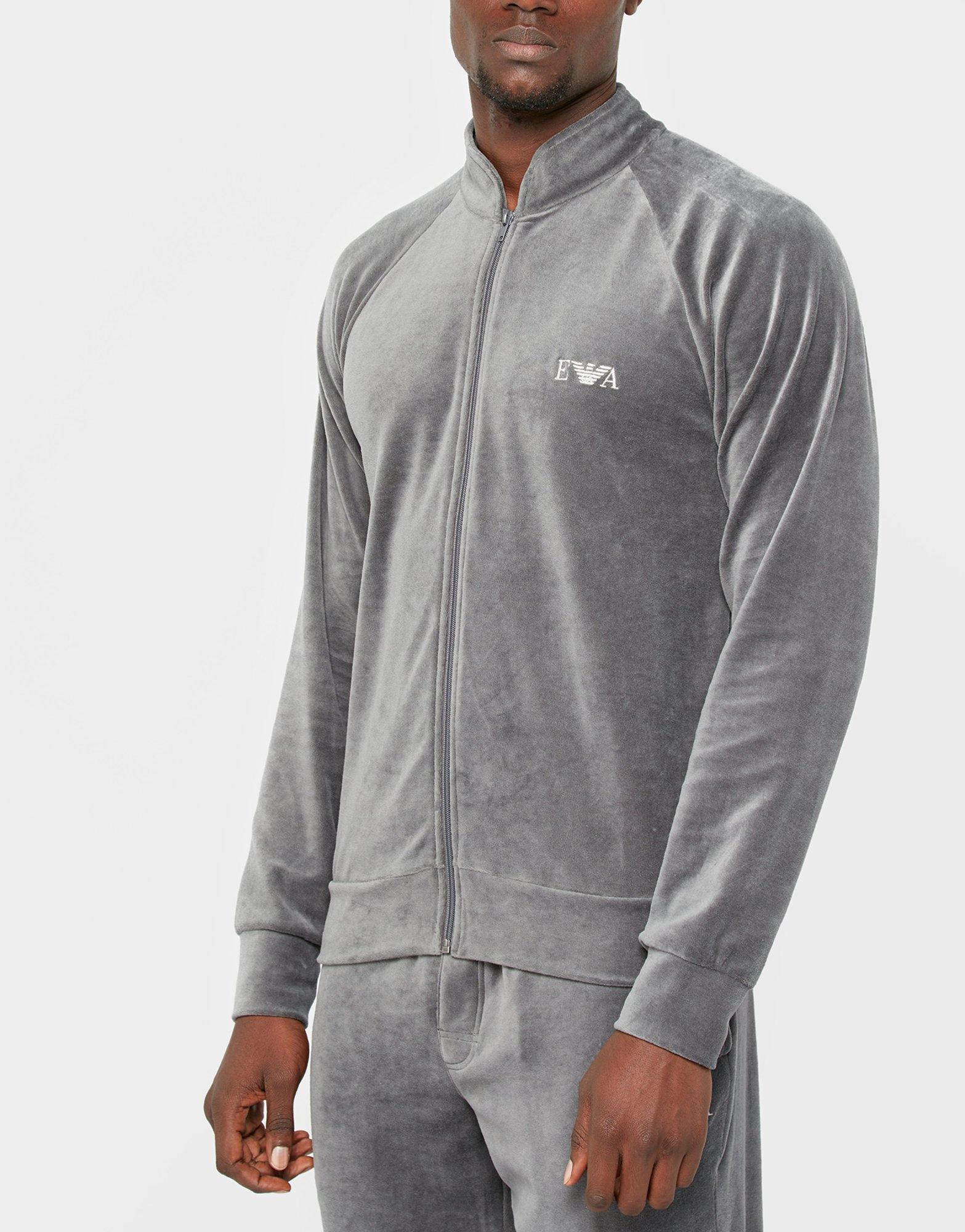 Emporio Armani Velour Track Top 