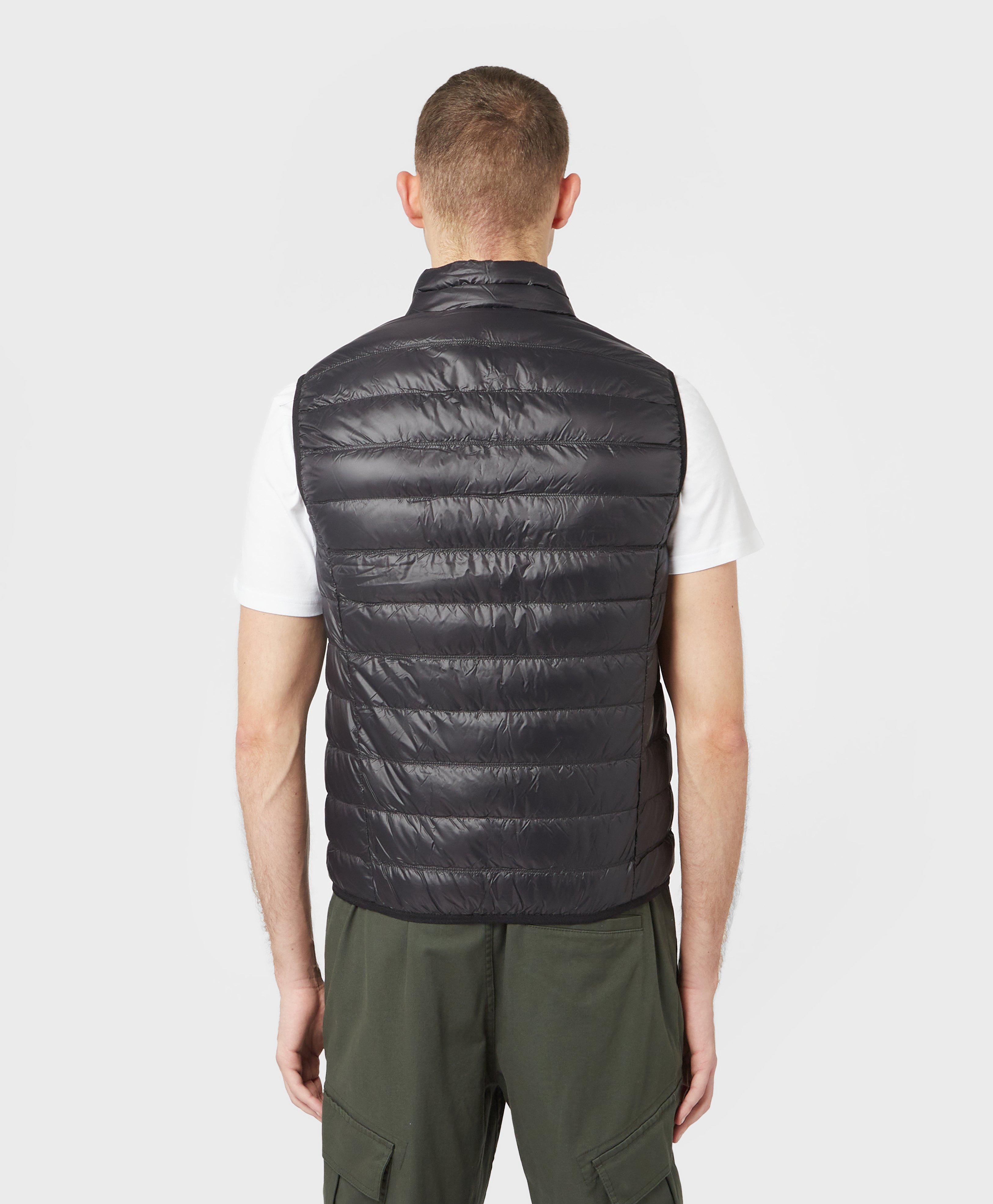 emporio armani ea7 bubble padded gilet