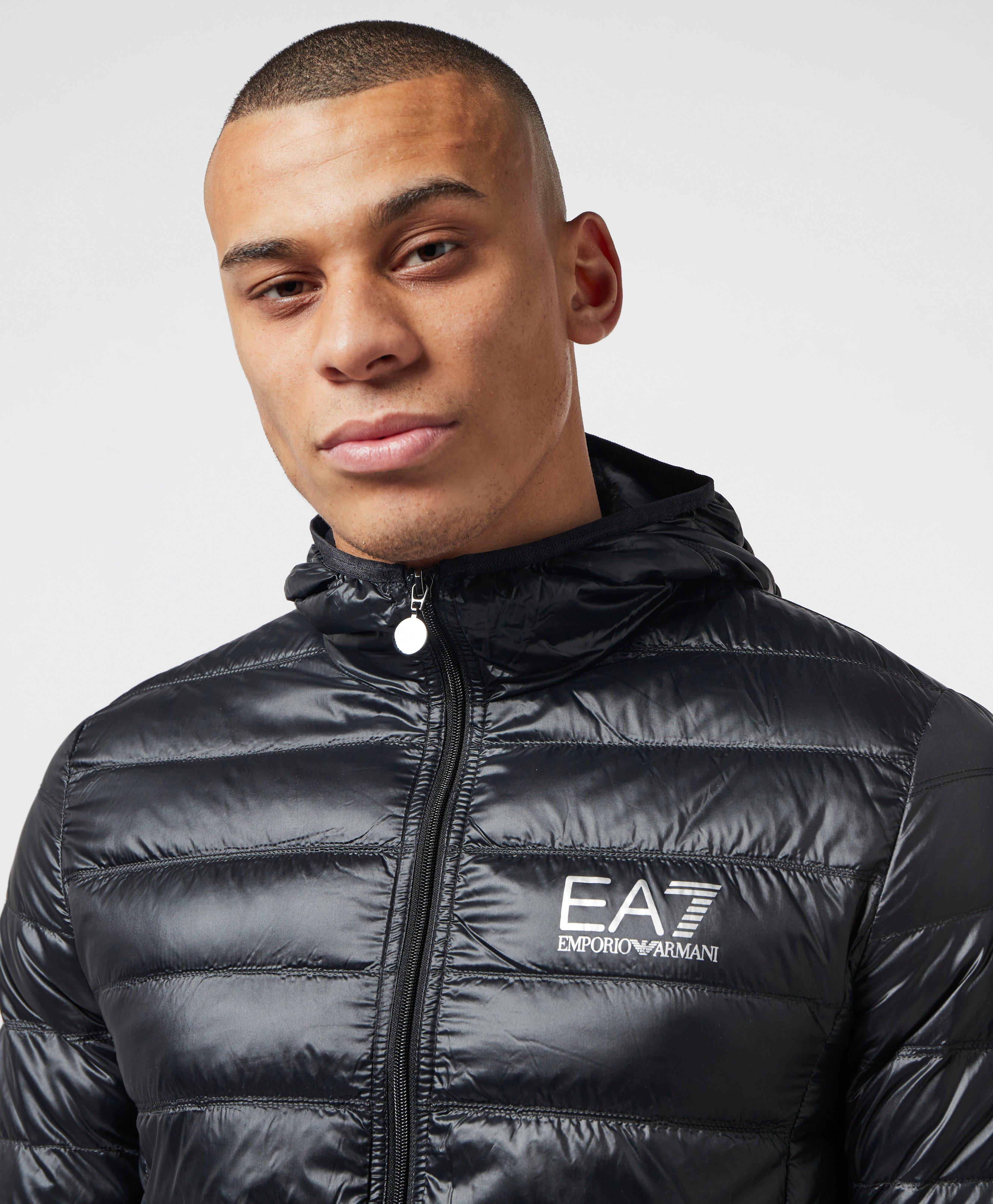 ea7 core bubble jacket