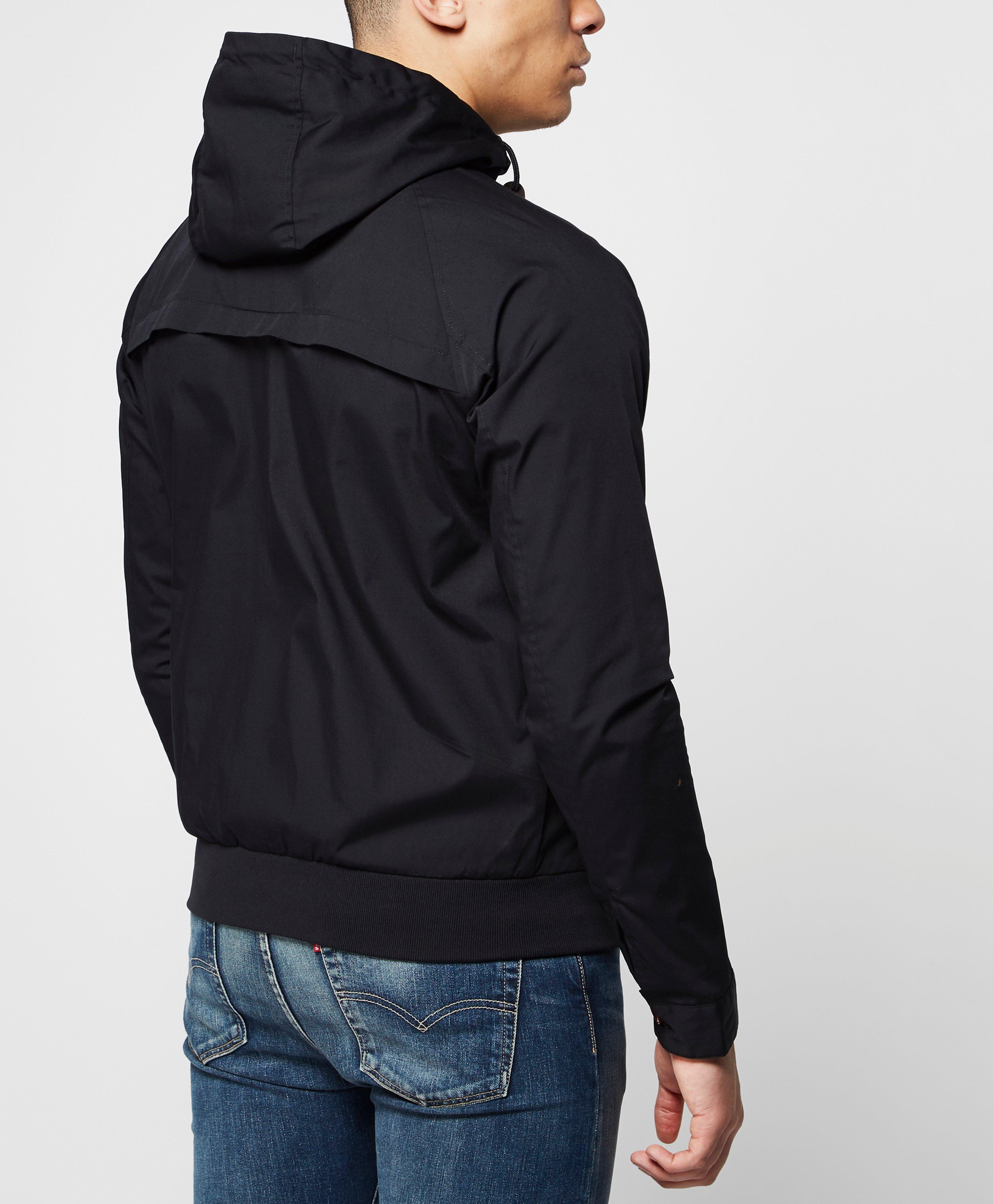 harrington jacket with hoodie