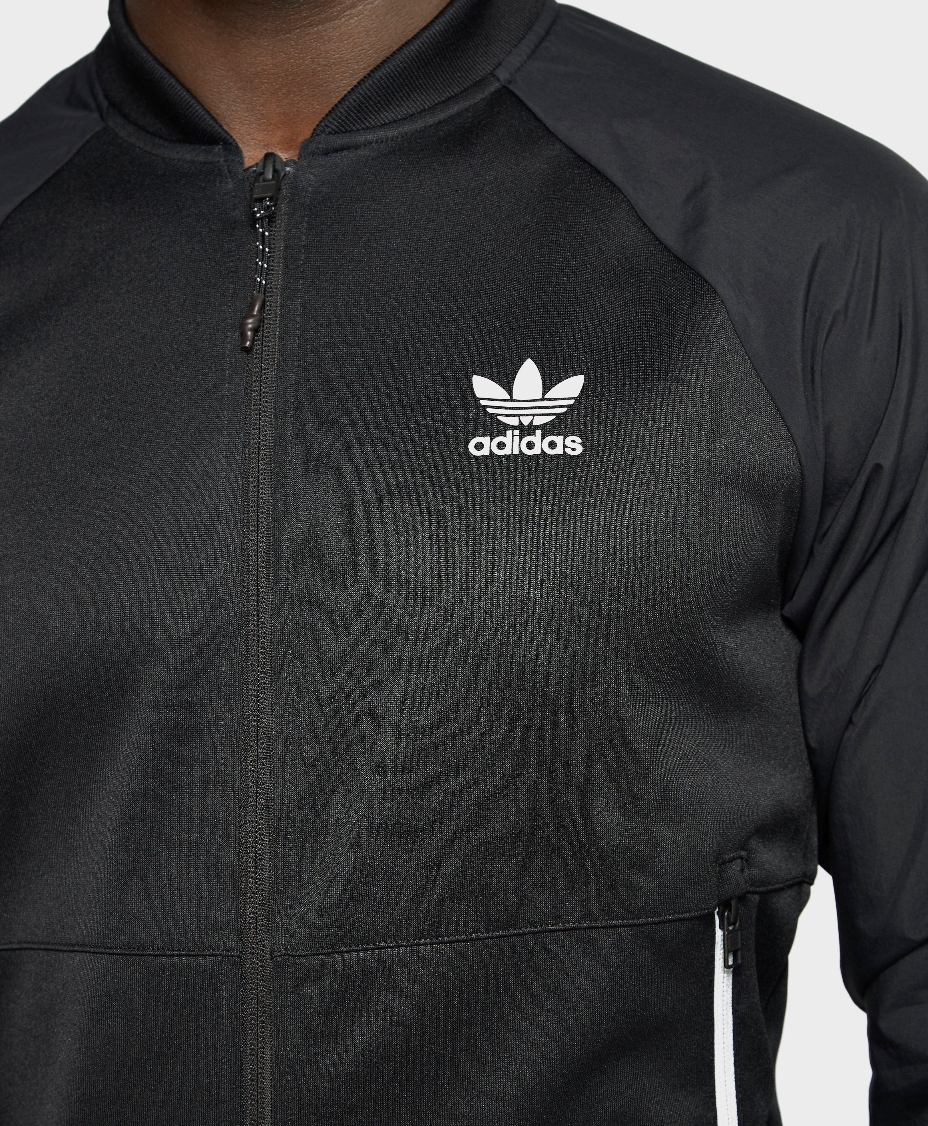 adidas knitted track top