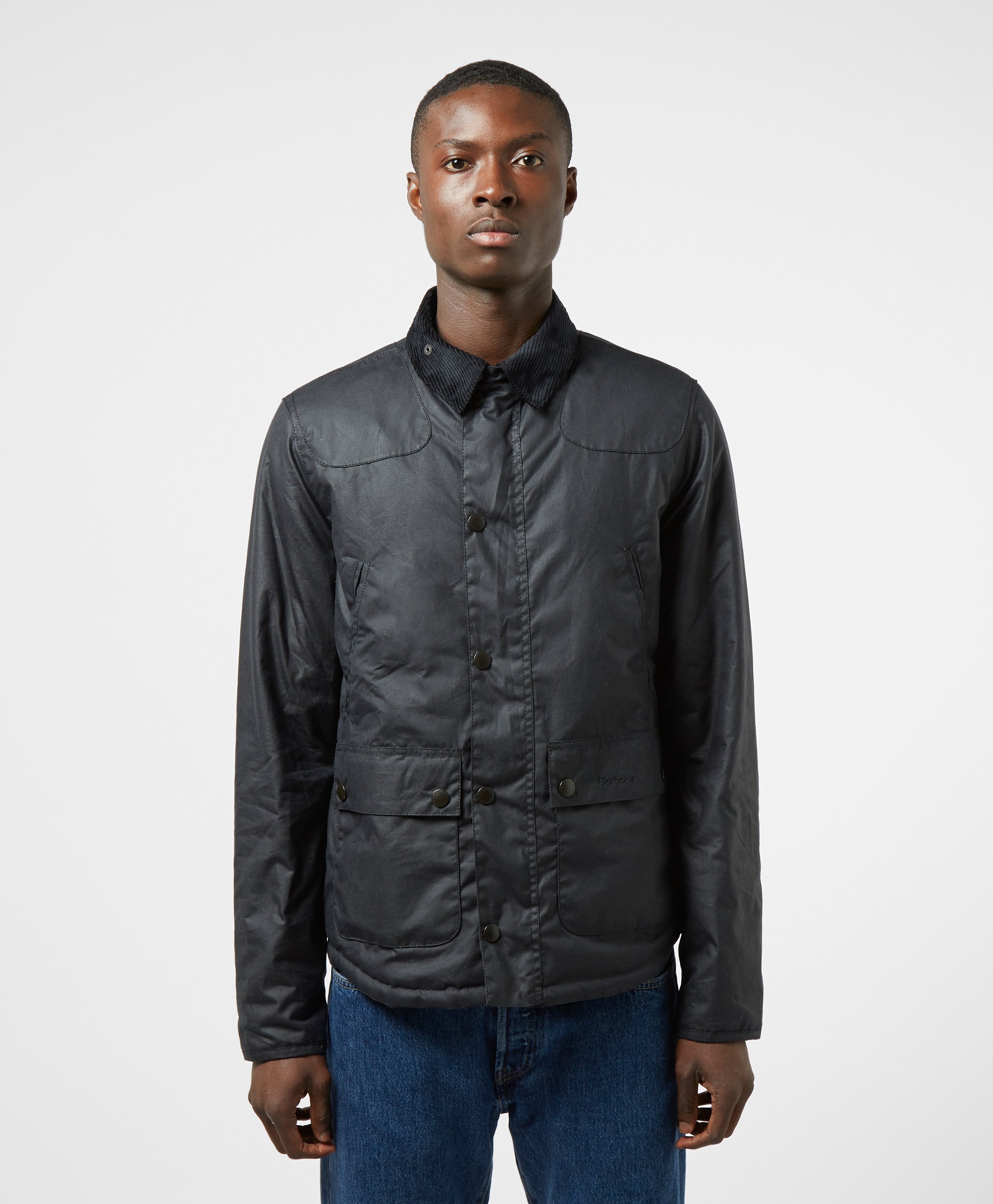 Barbour Reel Wax Padded Jacket | scotts Menswear