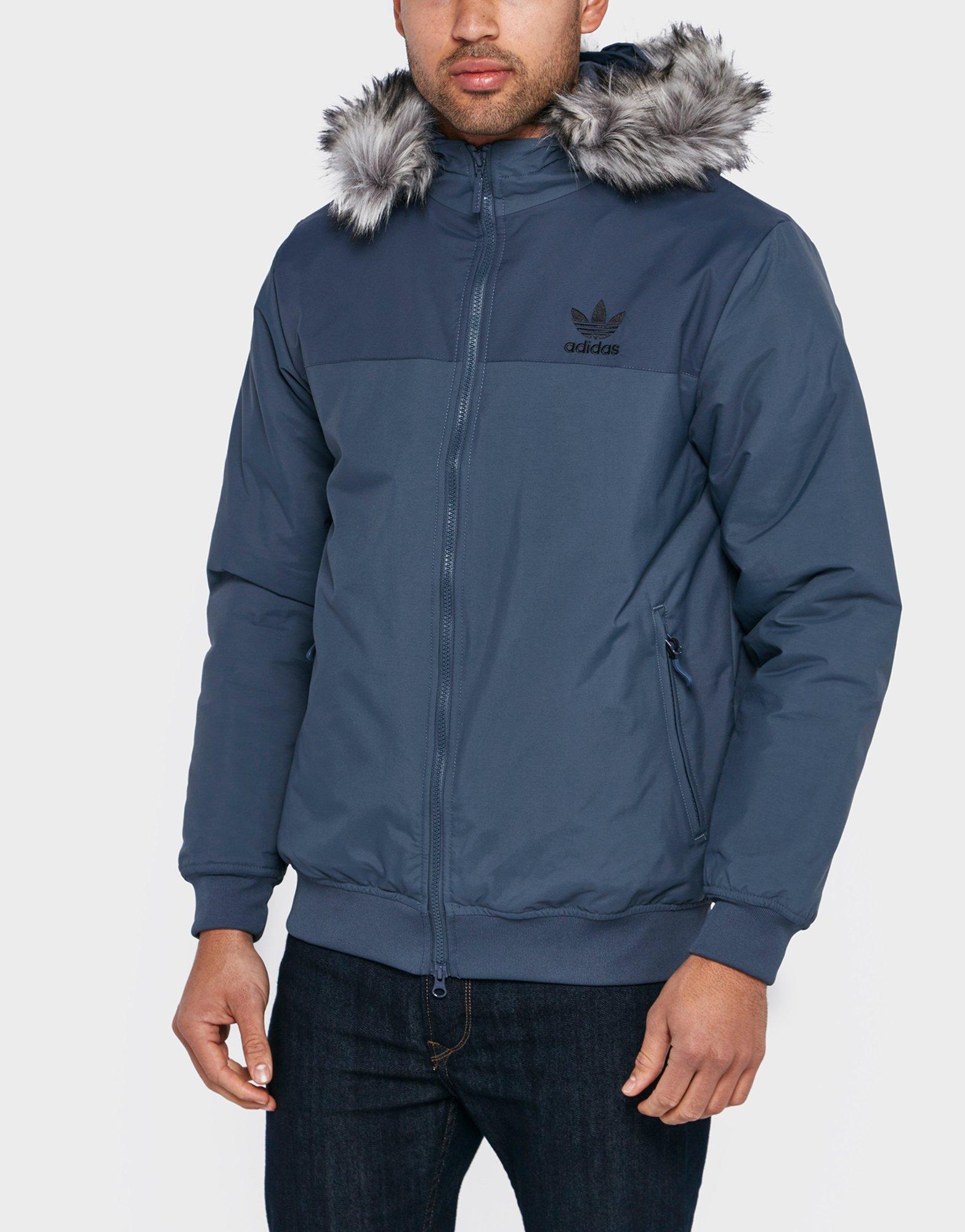 fur adidas jacket