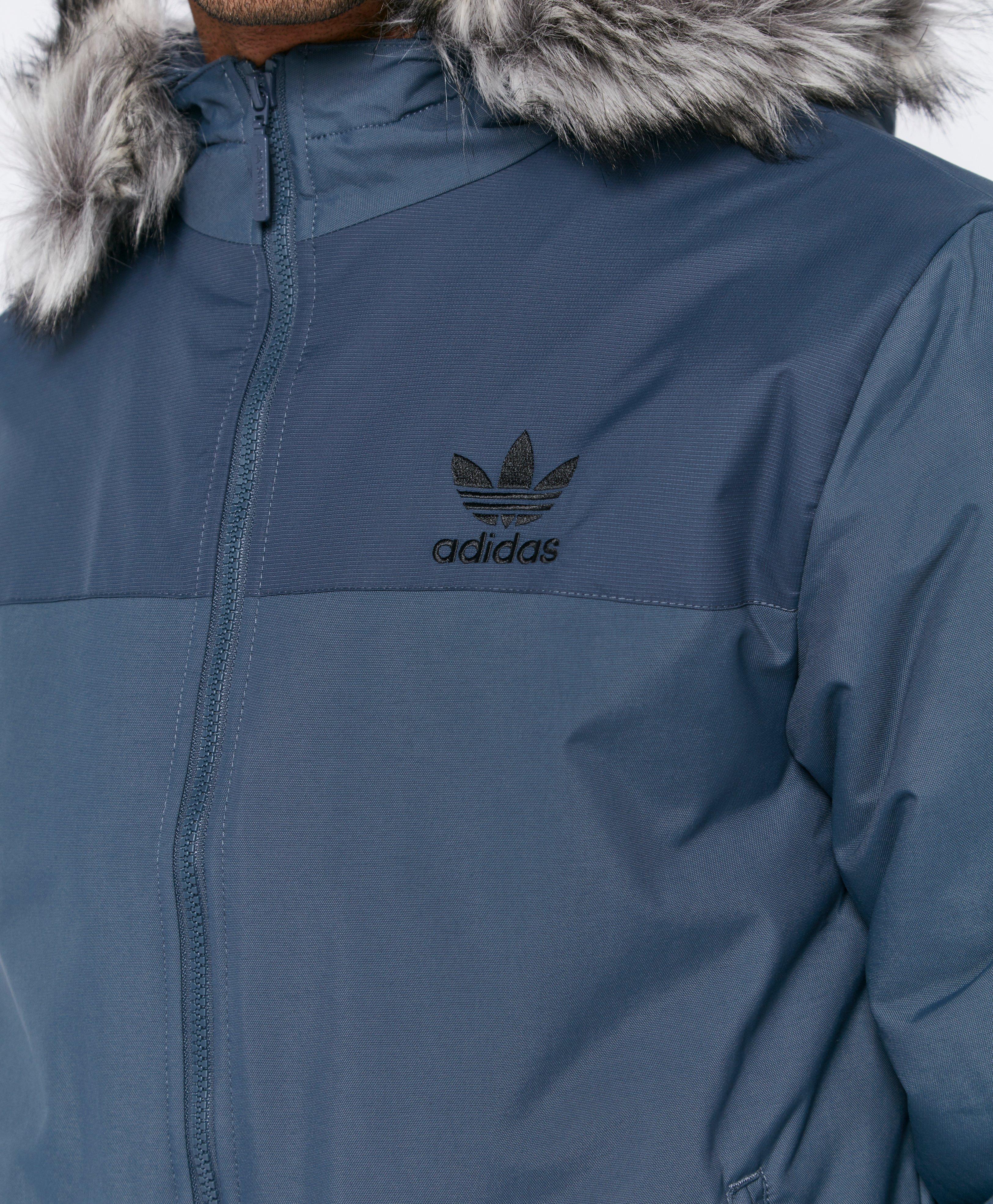 adidas parka coat mens