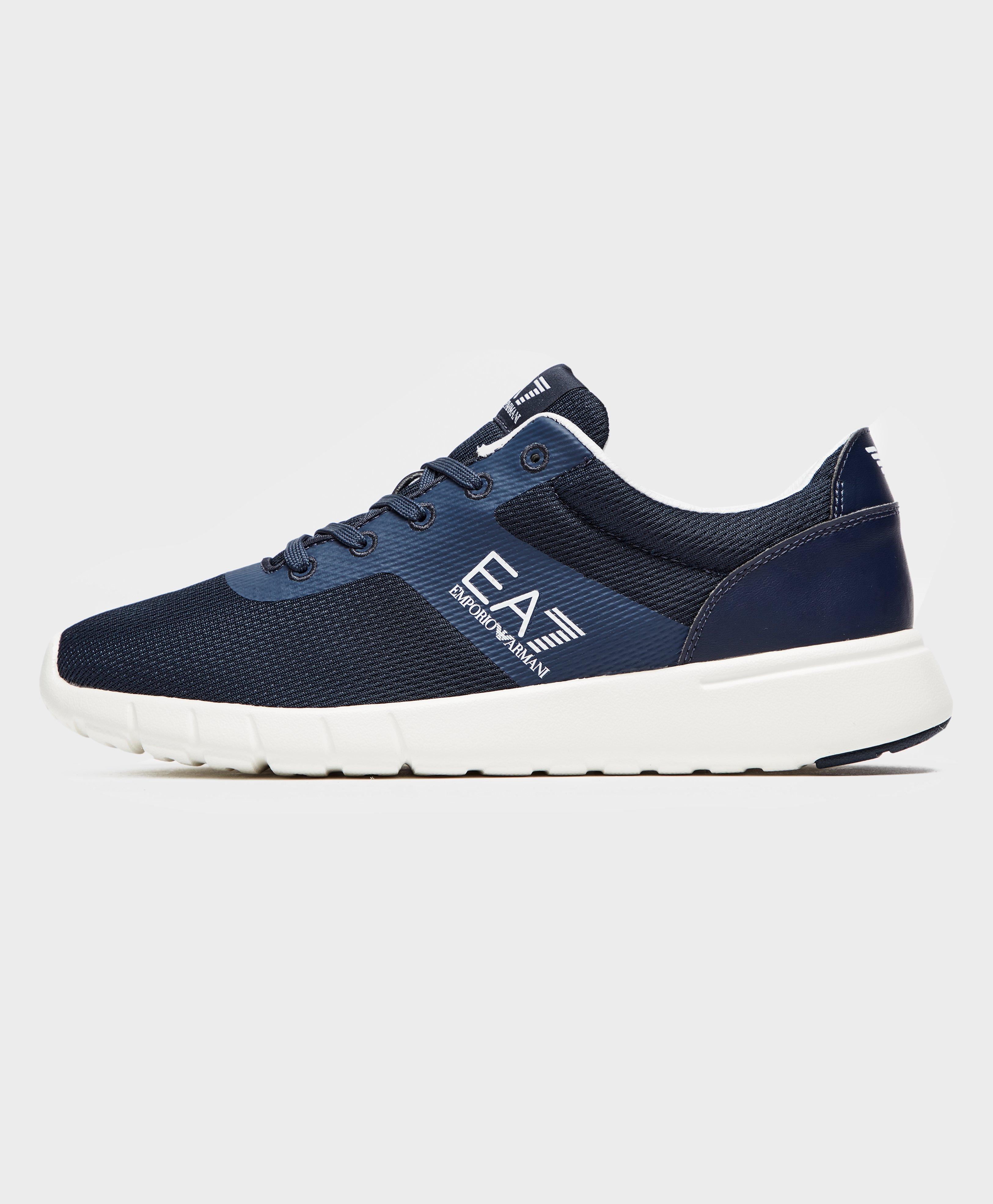 armani simple racer trainers
