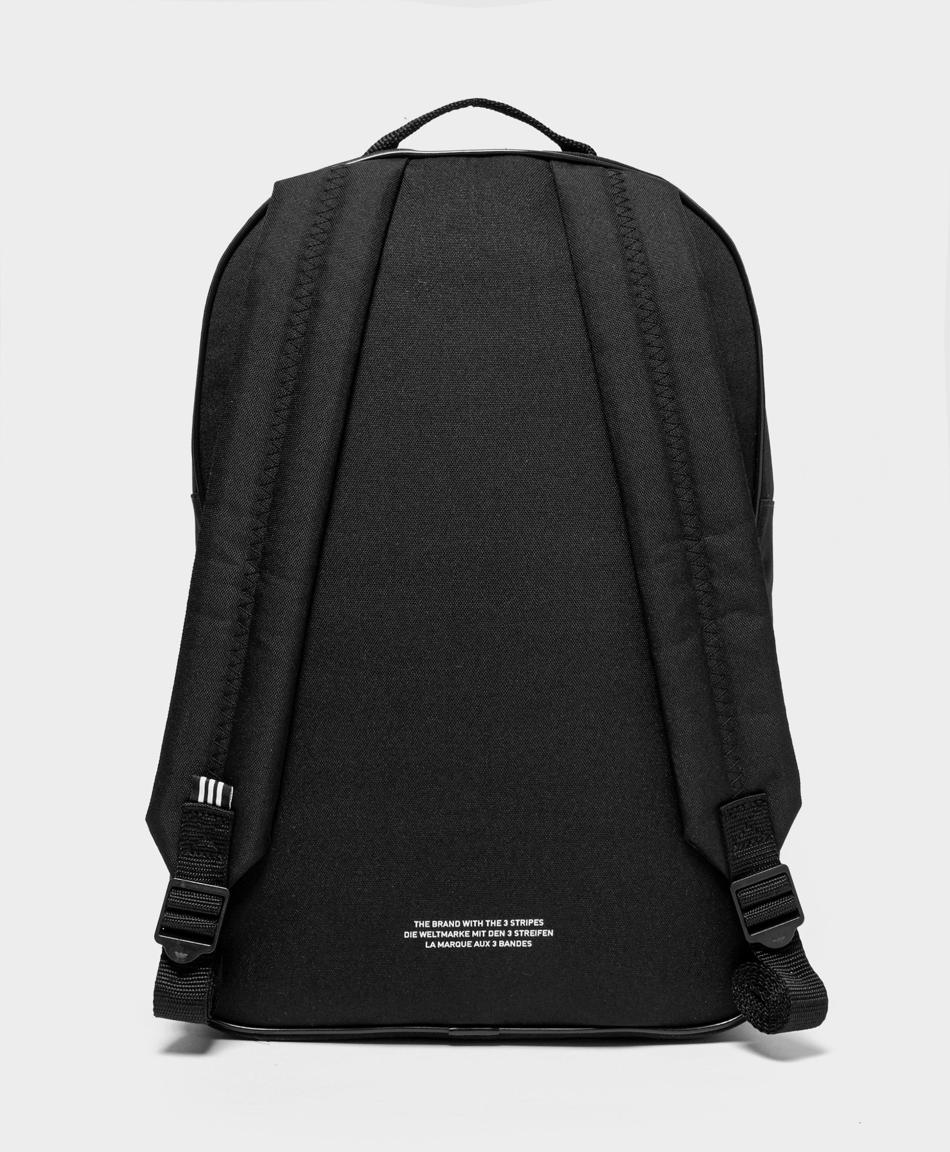 black adidas trefoil backpack