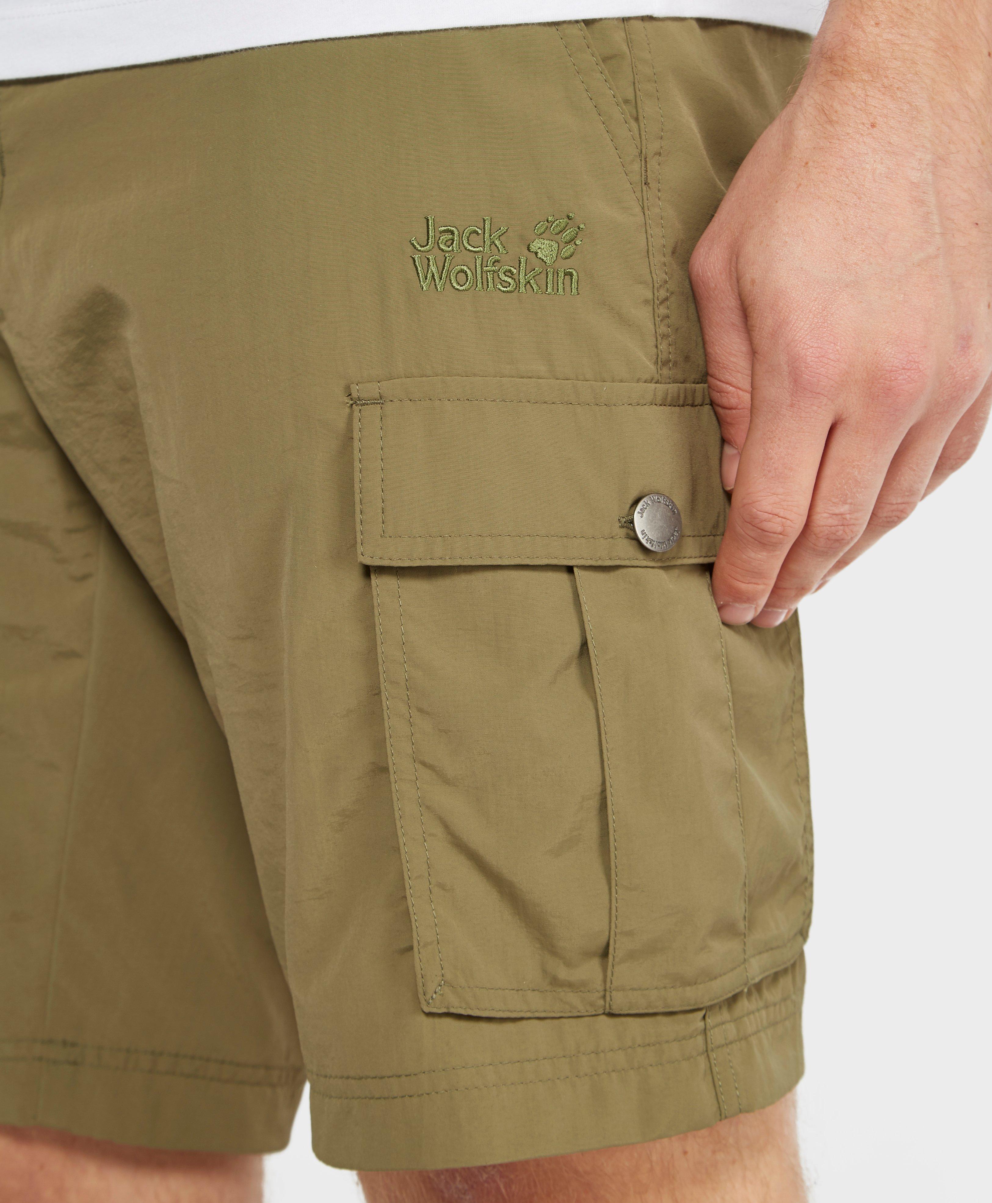 jack wolfskin canyon cargo shorts