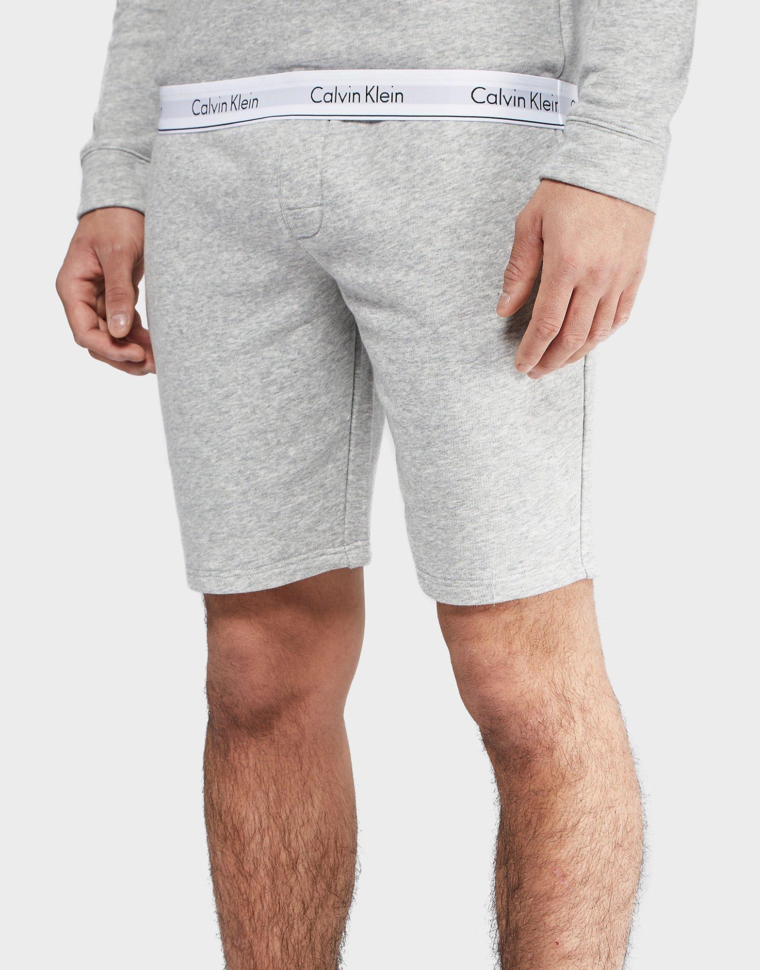 calvin klein modern fleece shorts