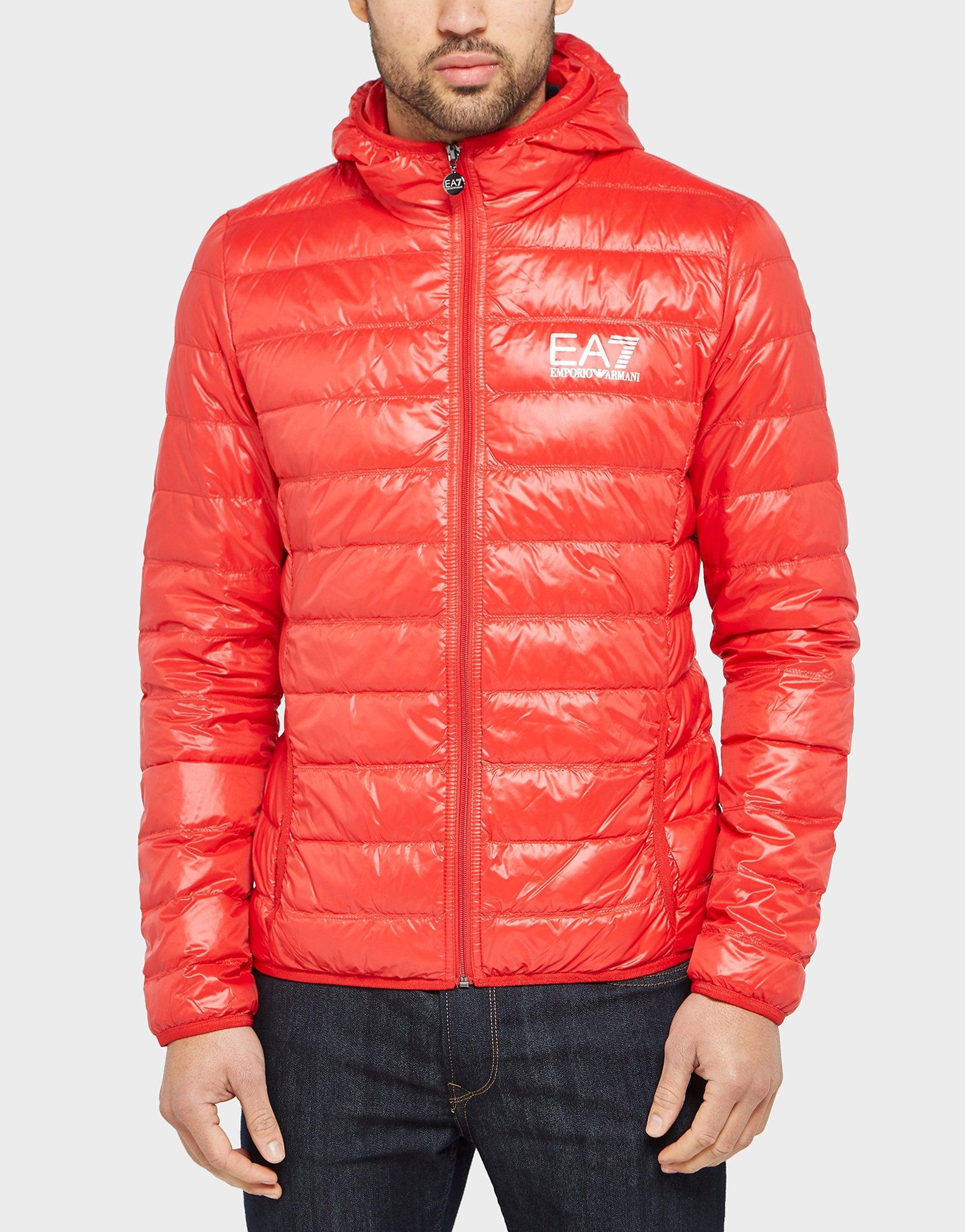 red ea7 jacket