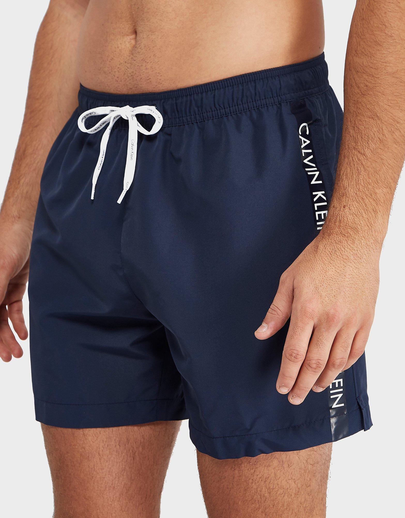 calvin klein swim shorts blue