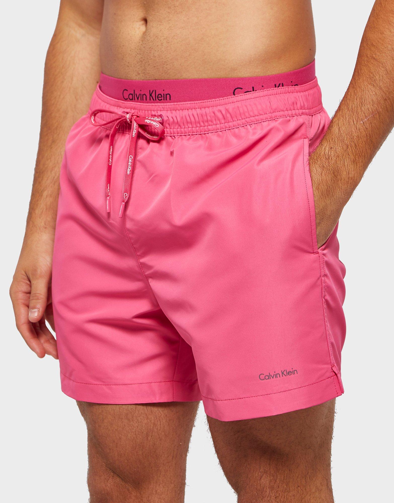mens double waistband swim shorts