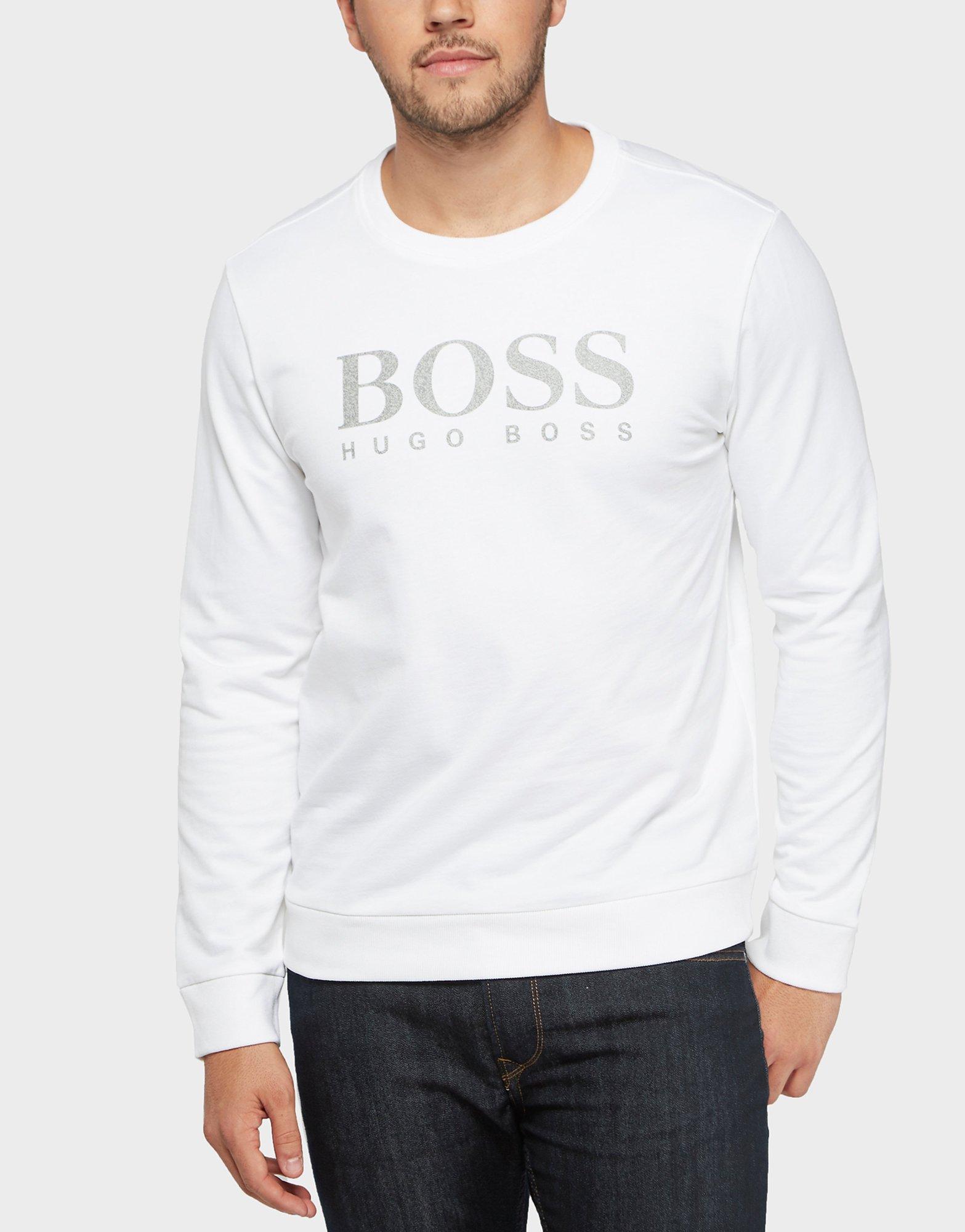 boss heritage logo sweatshirt