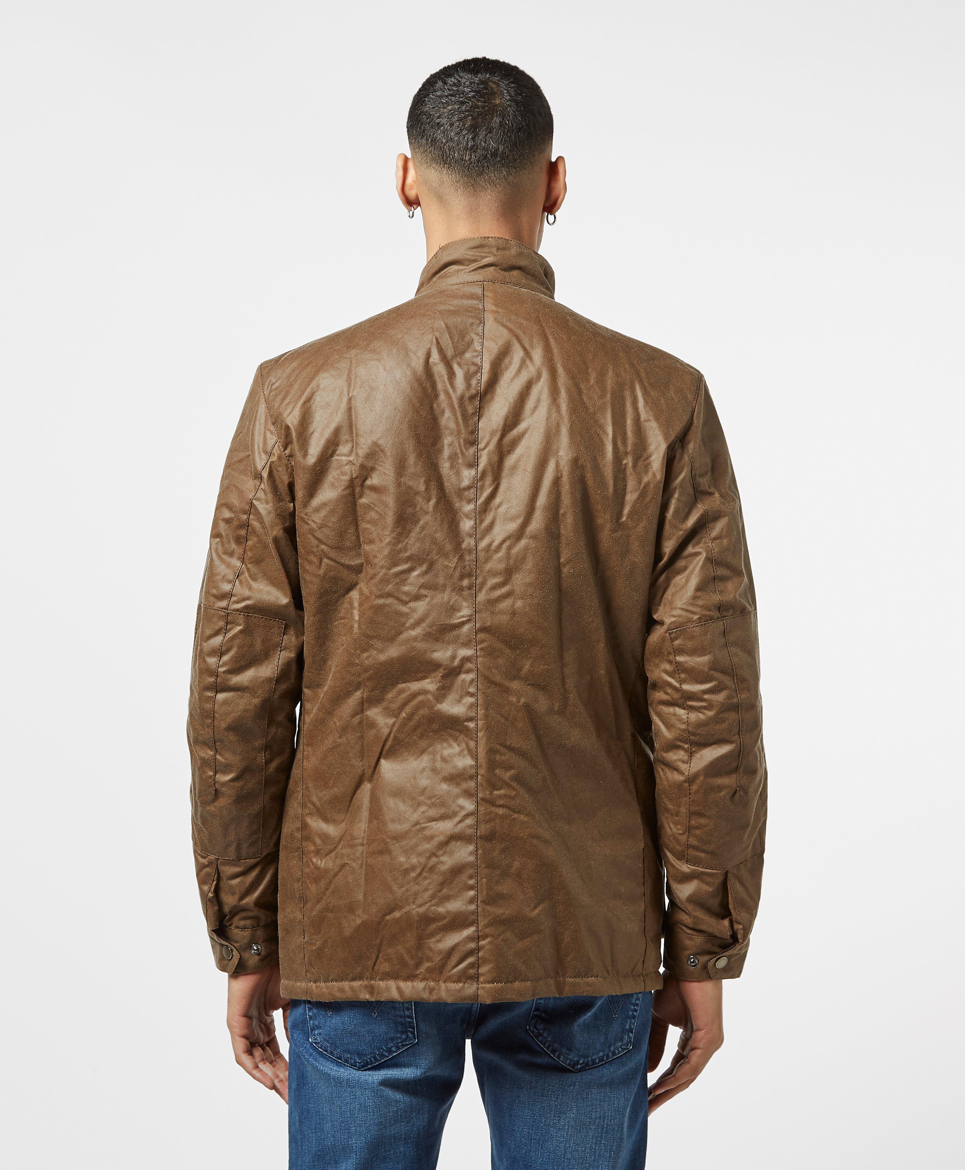 barbour international lightweight duke wax jacket