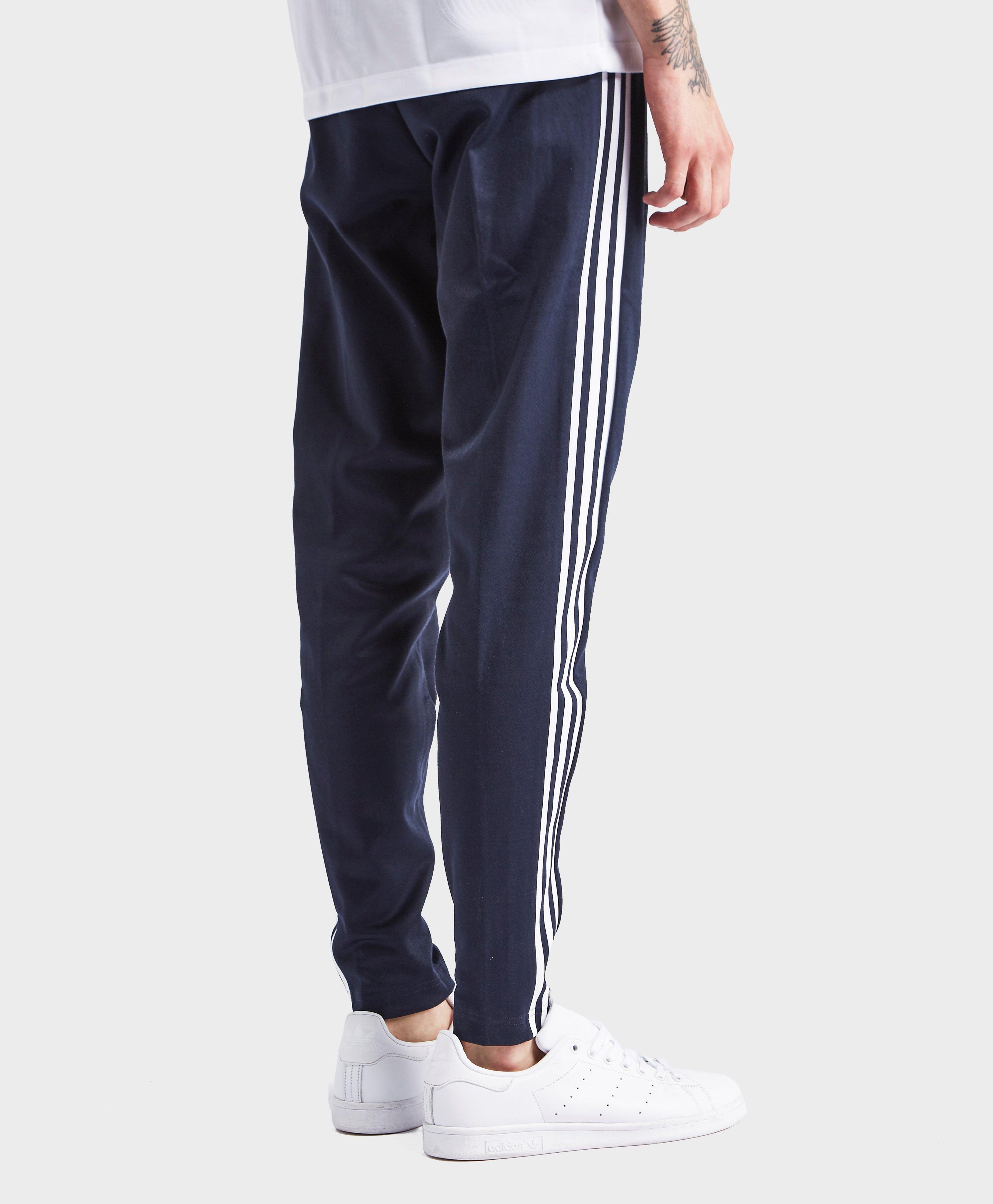 adidas beckenbauer track pants navy 