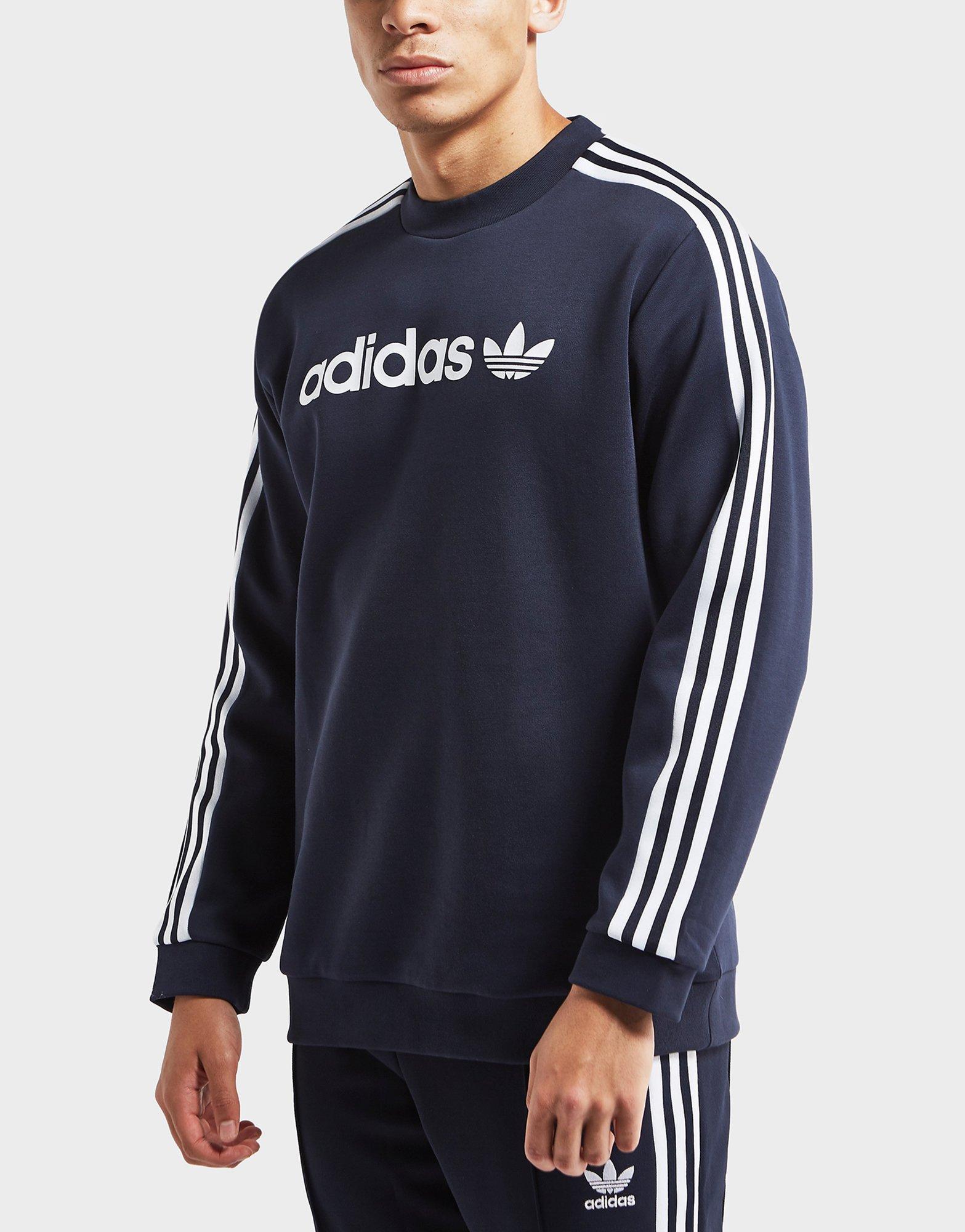 adidas originals linear logo sweat